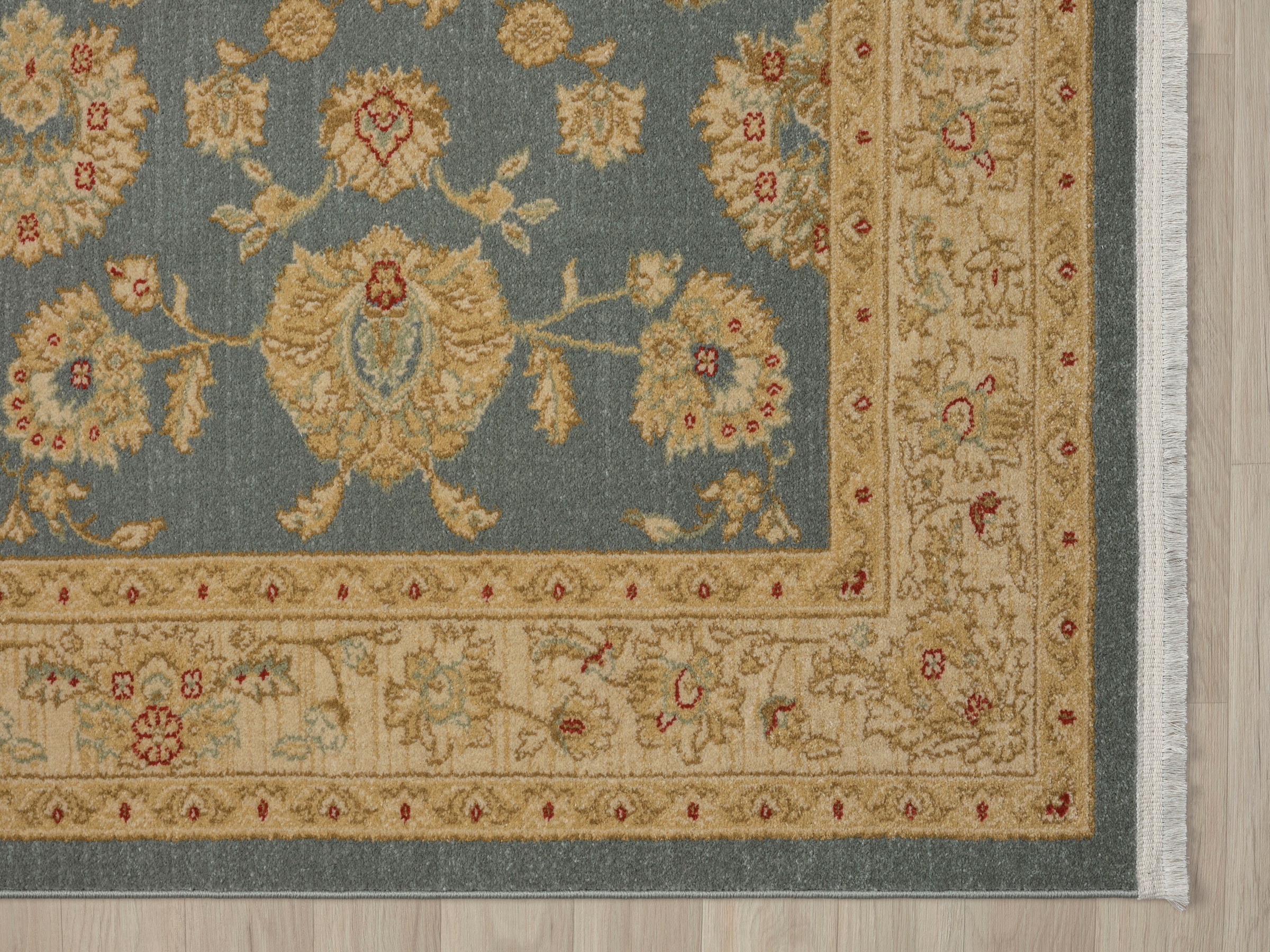 Myflair Möbel & Accessoires Teppich »Maryam 5« rechteckig 7,5 mm Höhe Kurzflor, Orient Optik, edler Glanz, mit Fransen, besonders weich