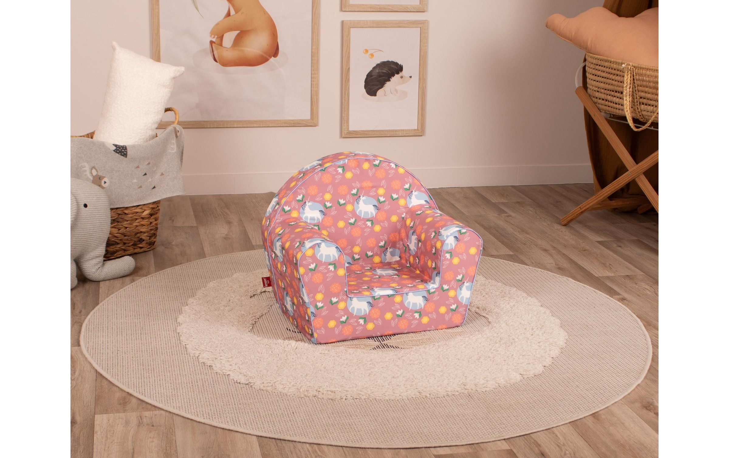 Knorrtoys® Kindersessel »Einhorn pink«