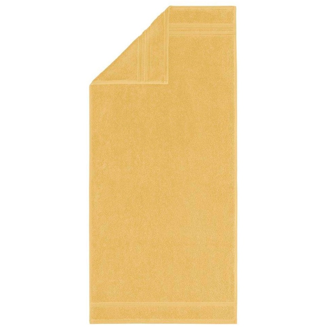 auf Baumwolle Egeria Programm (1 mit Streifenbordüre, »Manhatten versandkostenfrei Handtuch Goldfarben«, reine St.), Uni