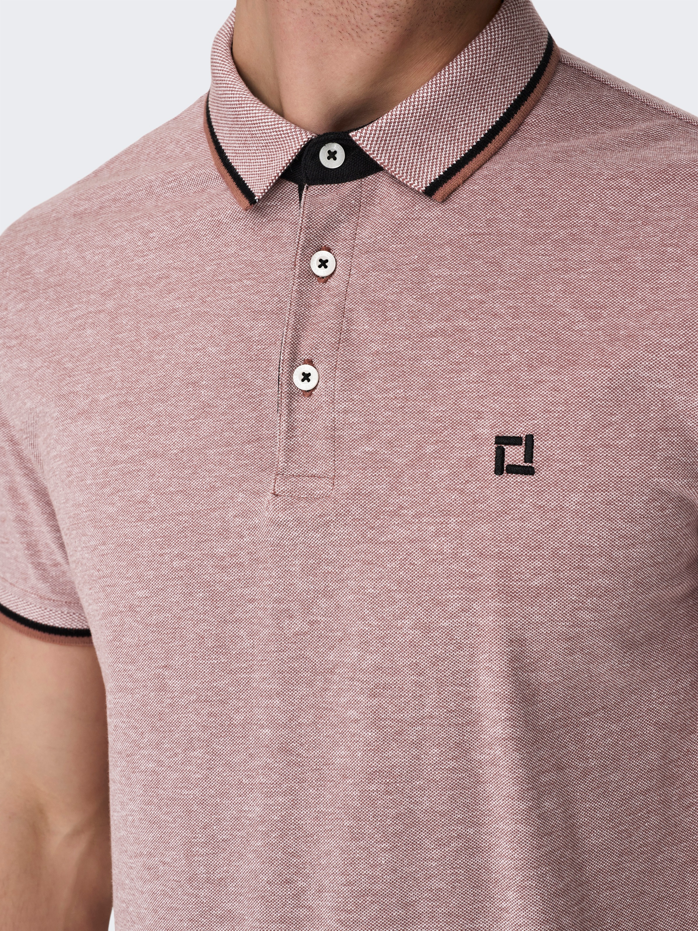 ONLY & SONS Polo »ONSFLETCHER SLIM SS POLO NOOS« Coton, coupe normale