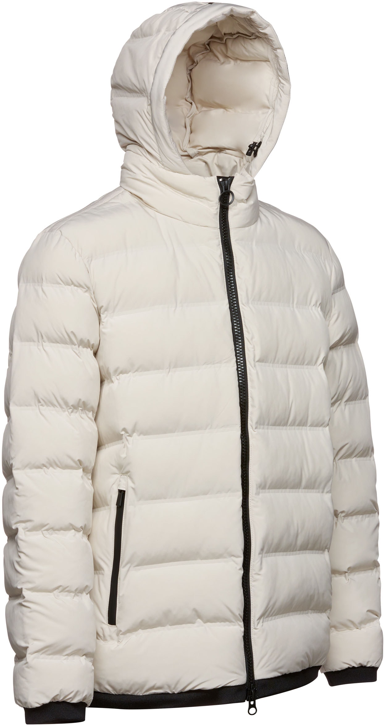 Geox Steppjacke »SPHERICA«, mit kontrastfarbenen Details, Reissverschluss, Taschen, Kapuze