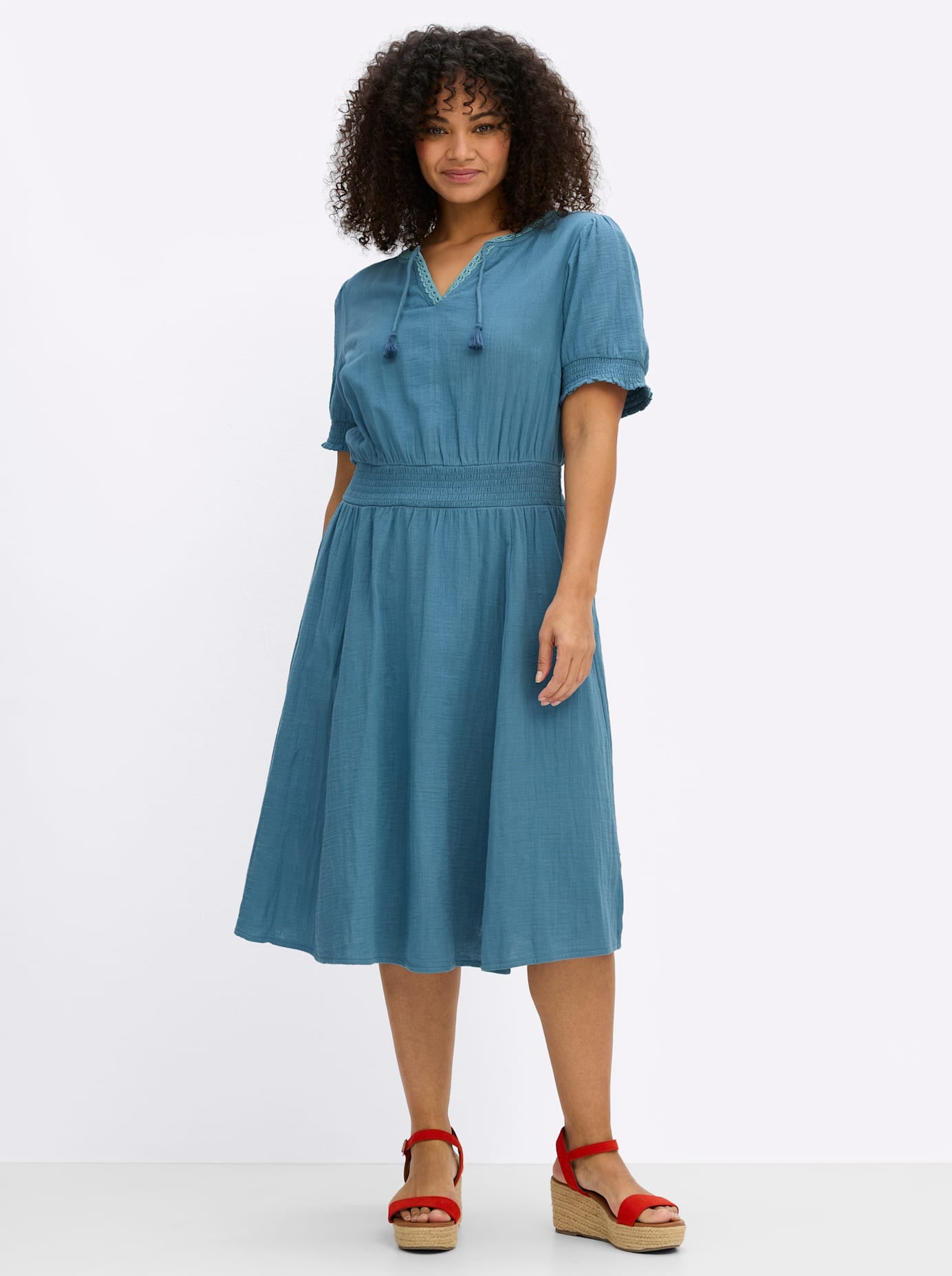 Image of Sheego Sommerkleid "Kleid"