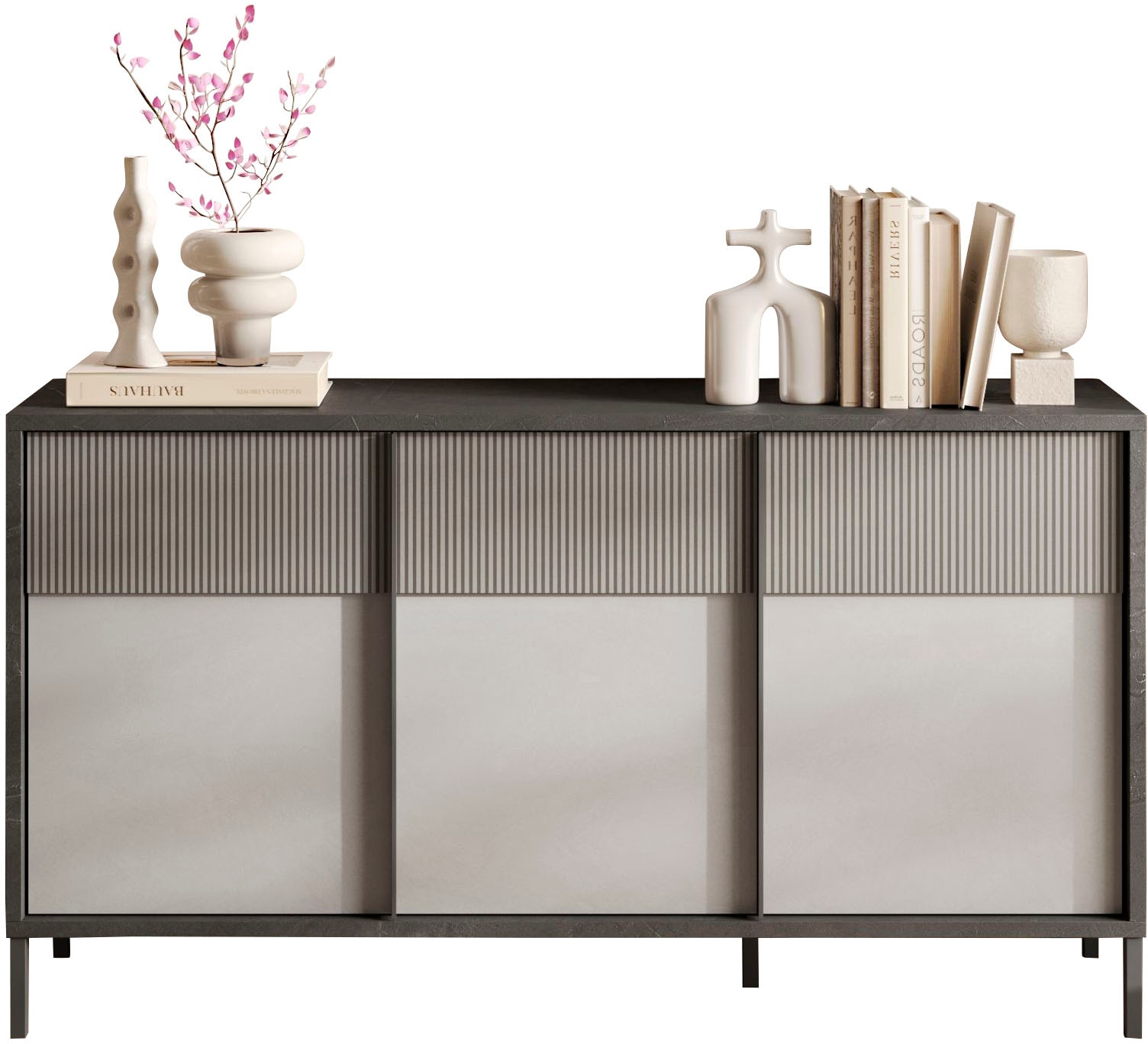 Sideboard »Everest Breite 156 cm, Kommode mit 3 Türen«, Anrichte, Soft/Self Closing,...