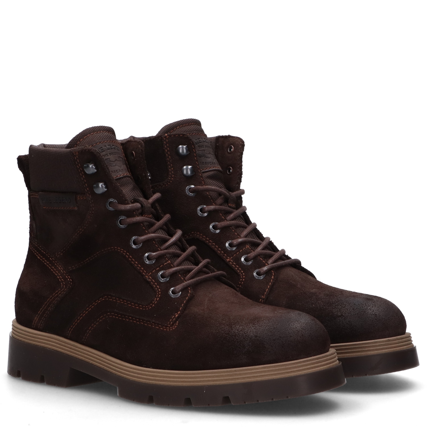 Image of PME LEGEND Schnürstiefelette "SKYVAN" Schnürboots, Workerboots im Used-Look