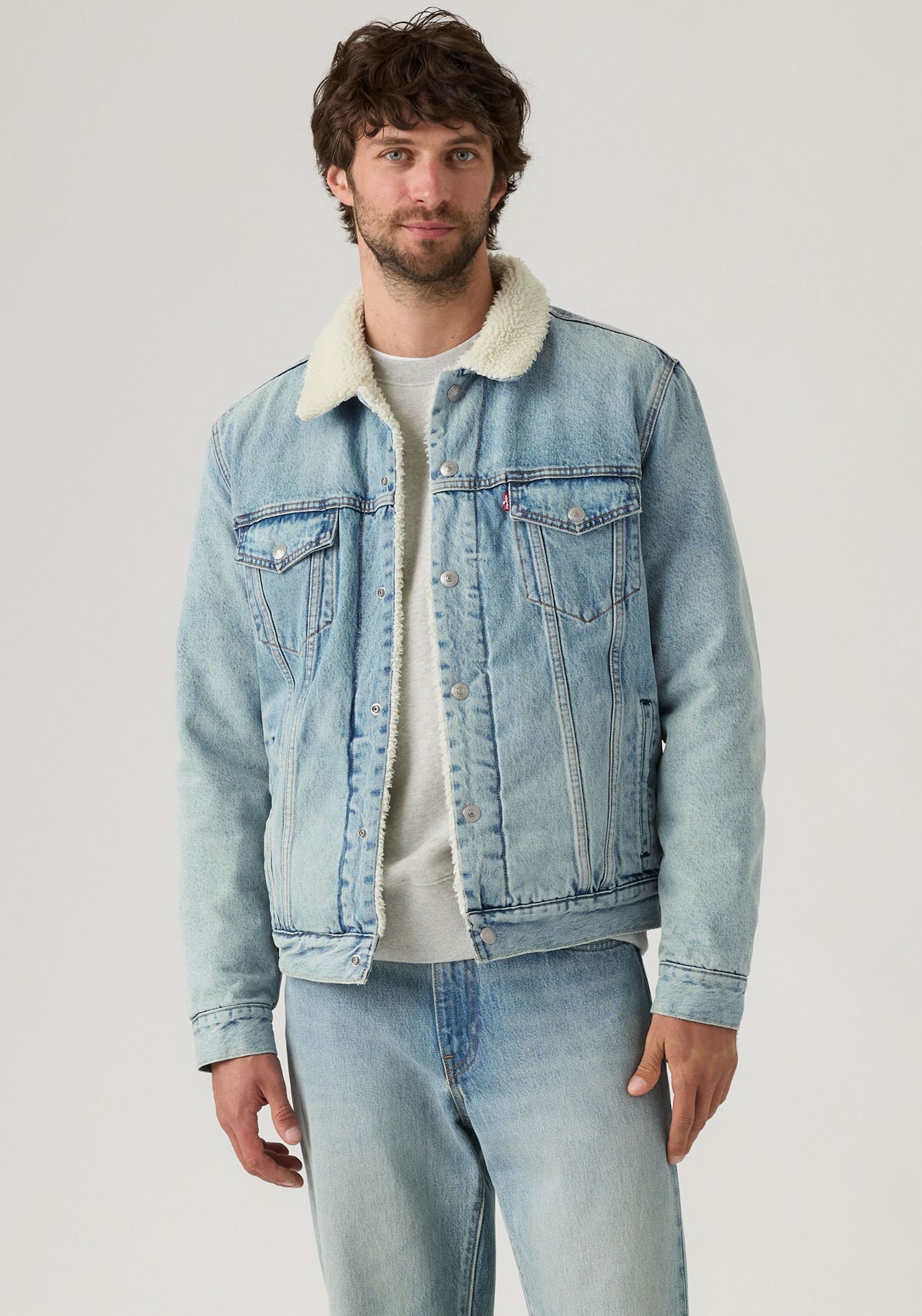 Levi's® Veste courte »SHERPA« mit Sherpa Fütterung
