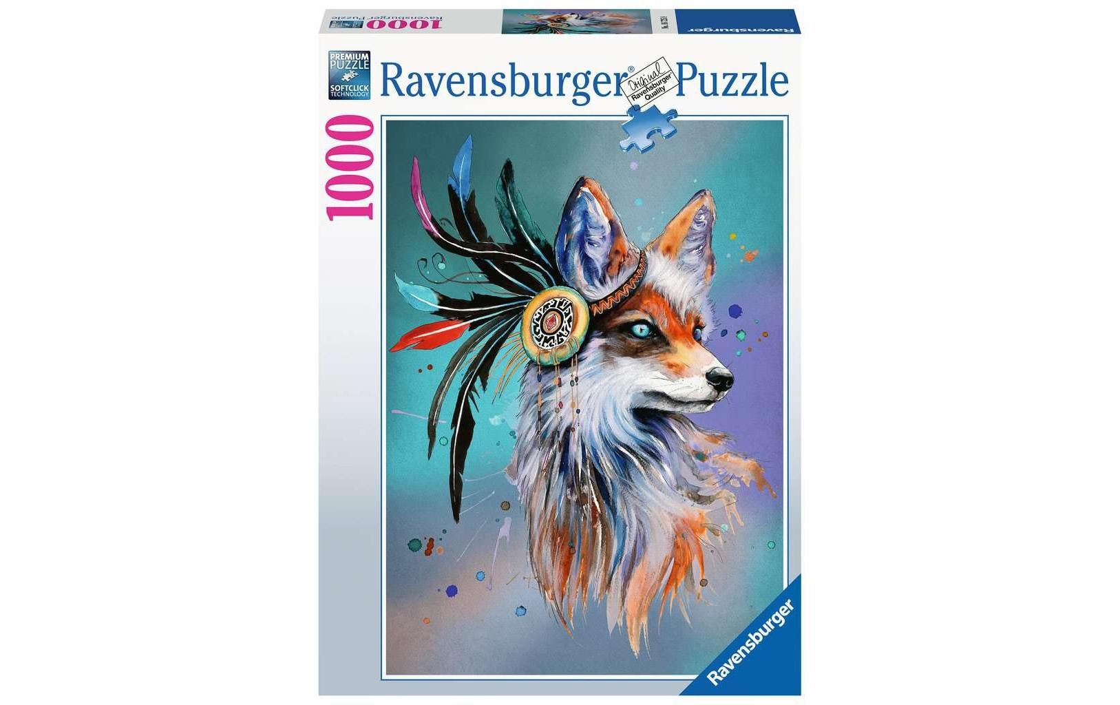 Ravensburger Puzzle »Puzzle Boho Fuchs«, (1000 tlg.)