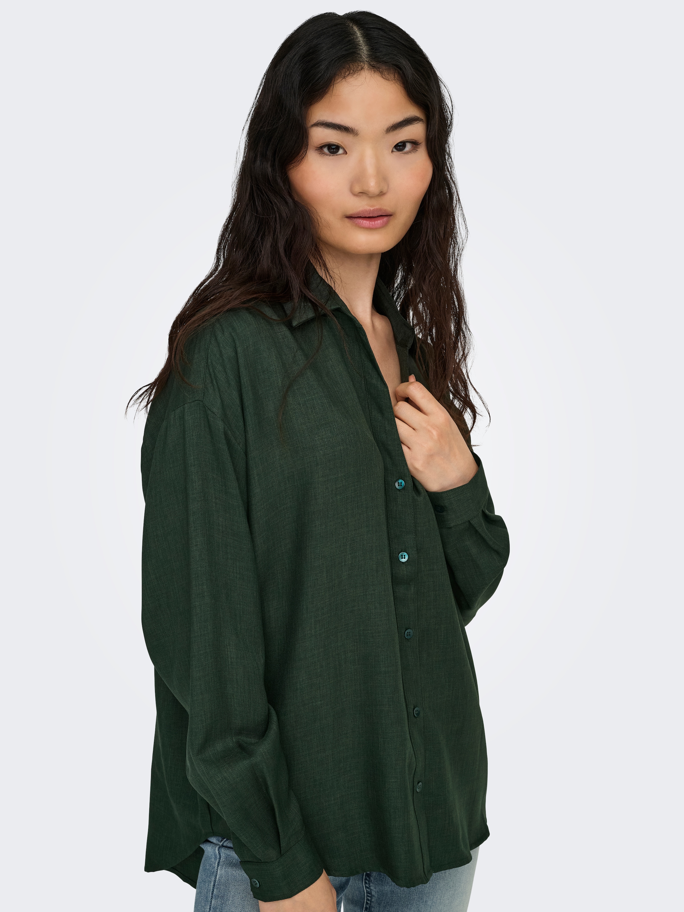 ONLY Blouse chemise »ONLHARRIET LIFE L/S SHIRT WVN«