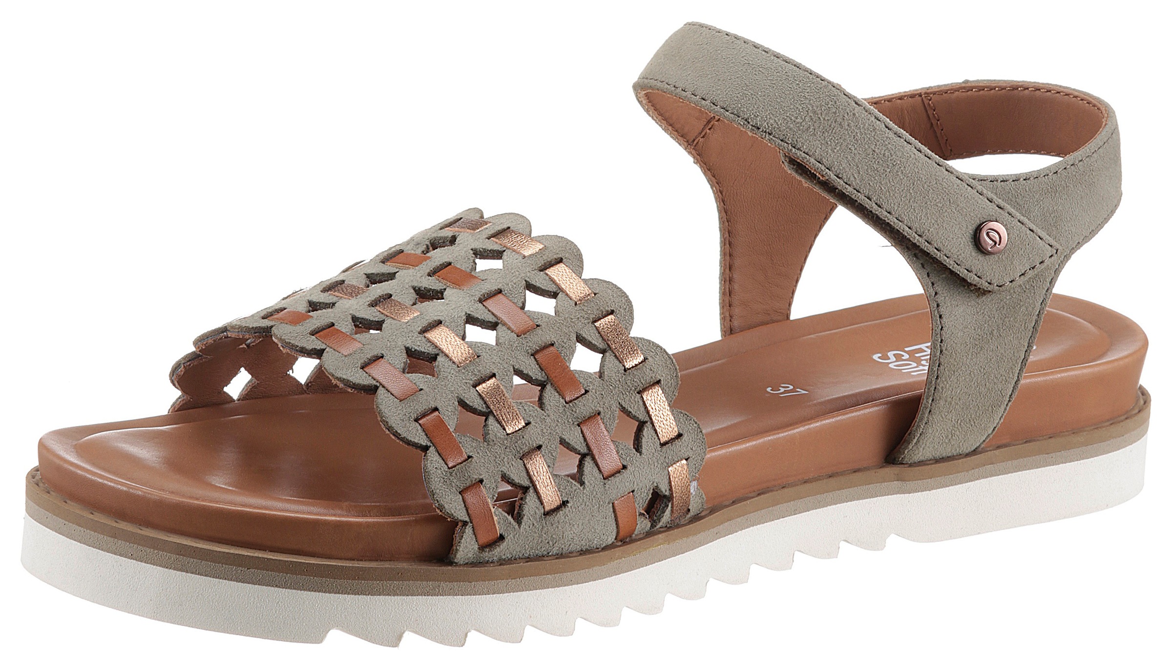 Image of Ara Riemchensandale »ALICANTE«, in Flechtoptik bei Ackermann Versand Schweiz