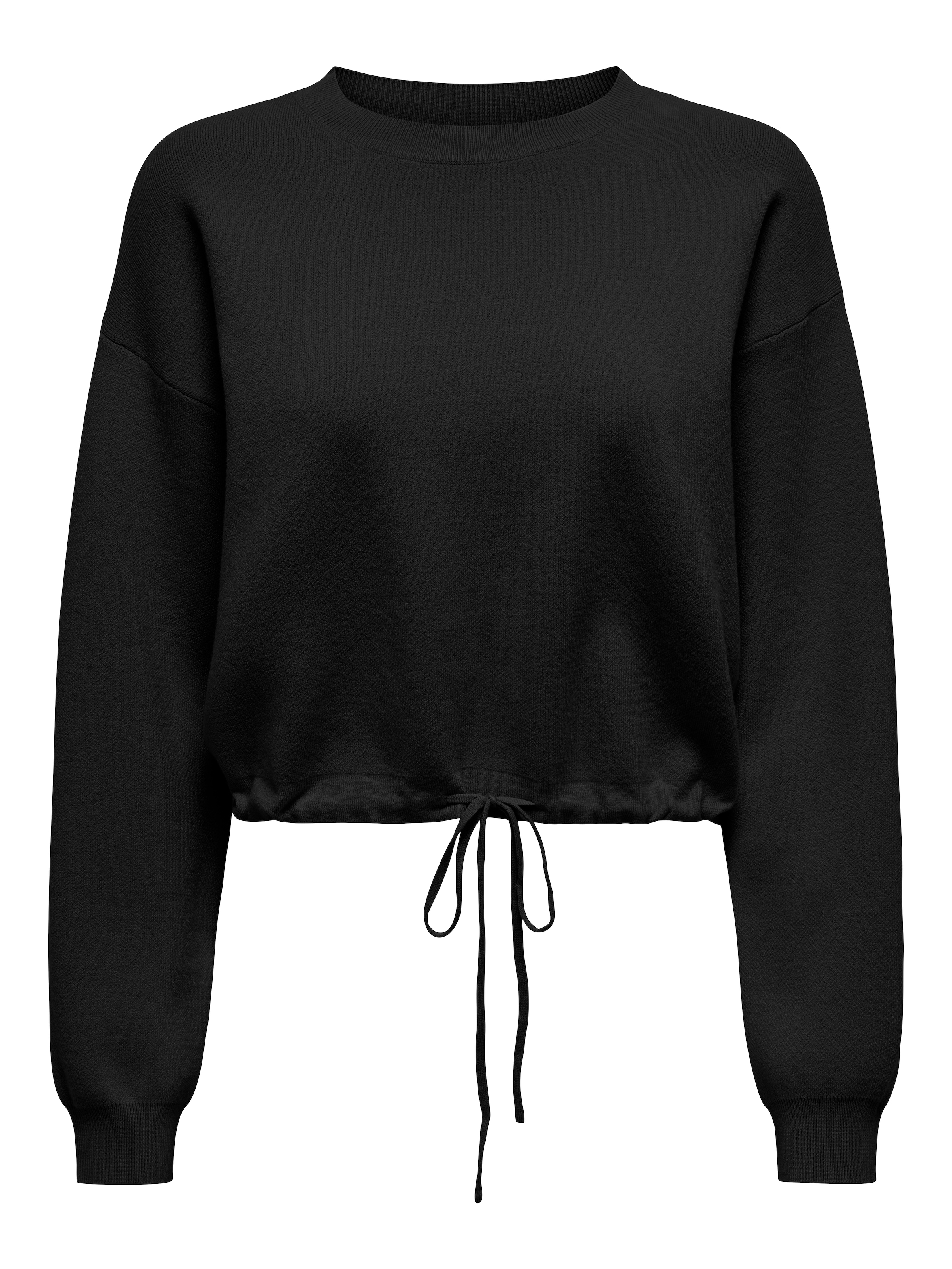 ONLY Strickpullover »ONLSUMMER LIFE LS O-NECK STRING CC KNT«