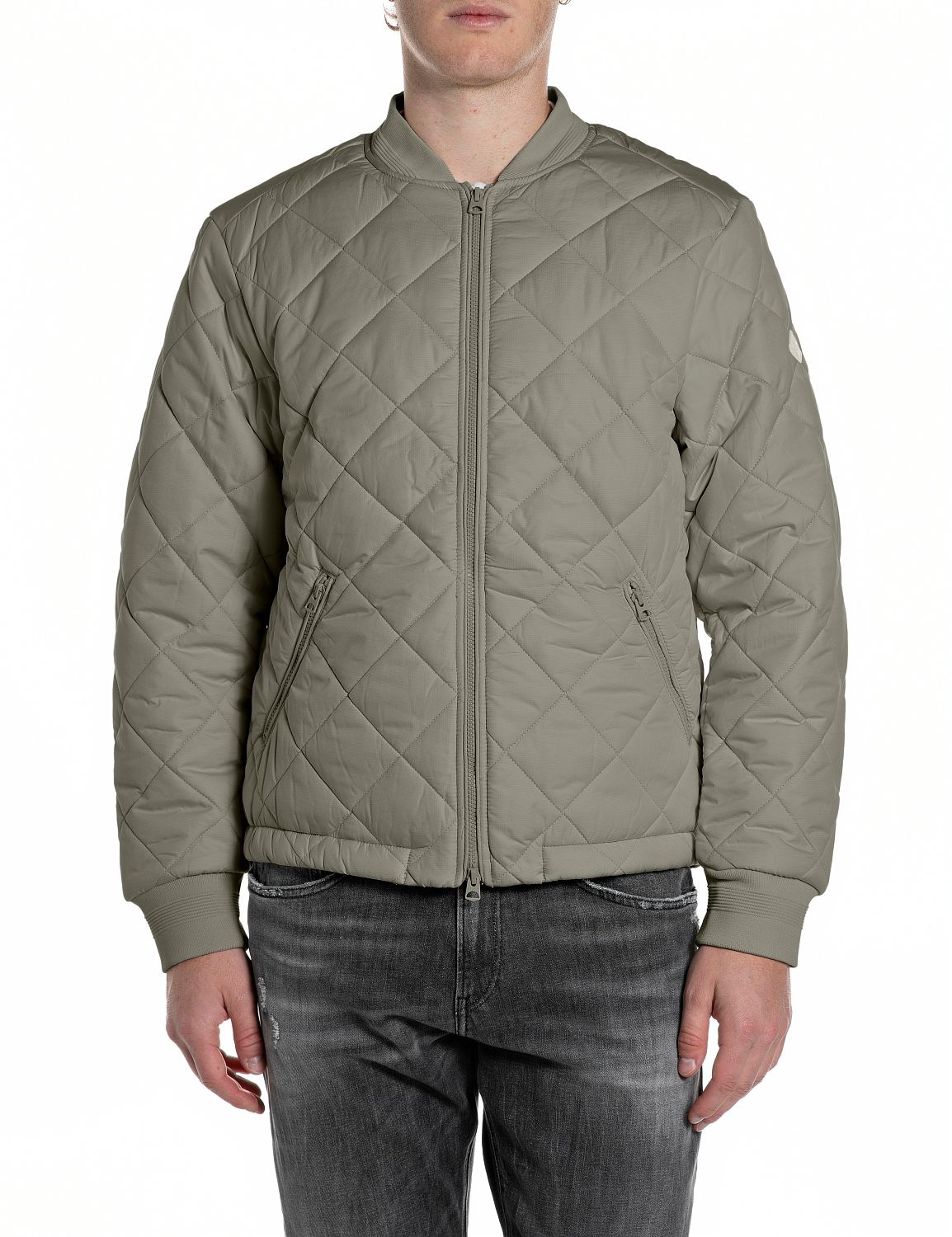 Replay Veste matelassée im Bomberjacken-Stil, Regular Fit