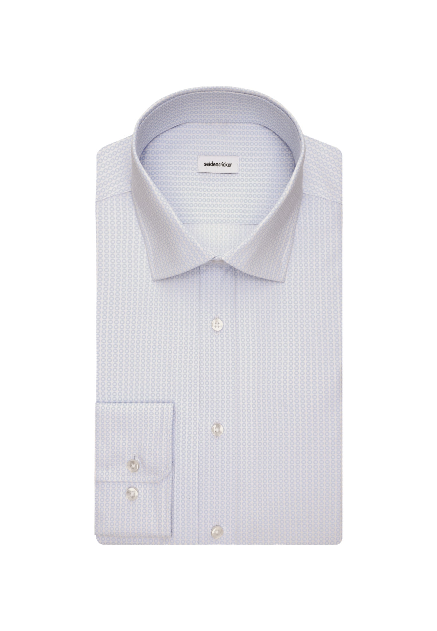 seidensticker Chemise d'affaires »Slim« Slim Langarm Kentkragen Druck