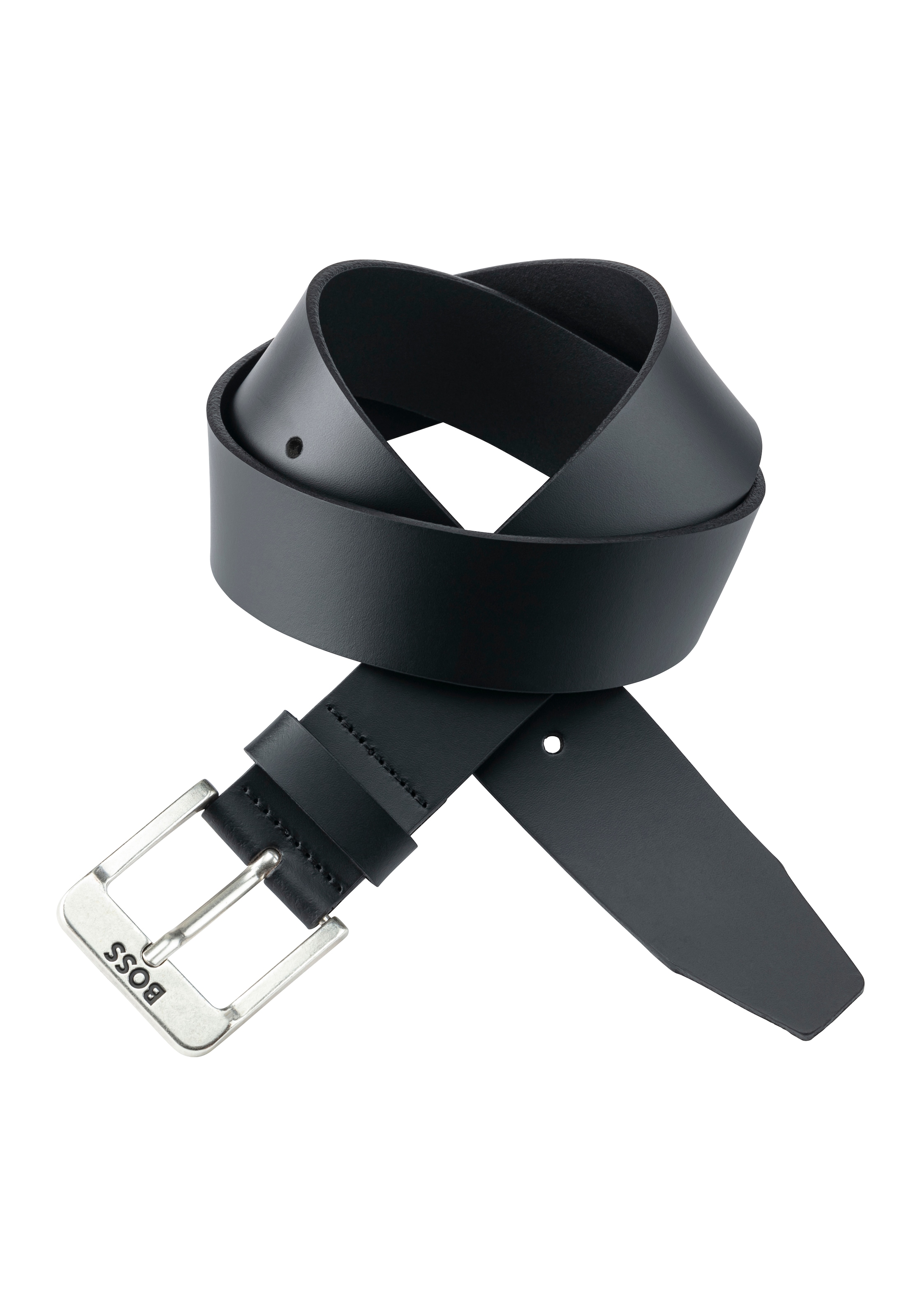 BOSS Ledergürtel »Jemio_Sz40« mit BOSS Schriftzug