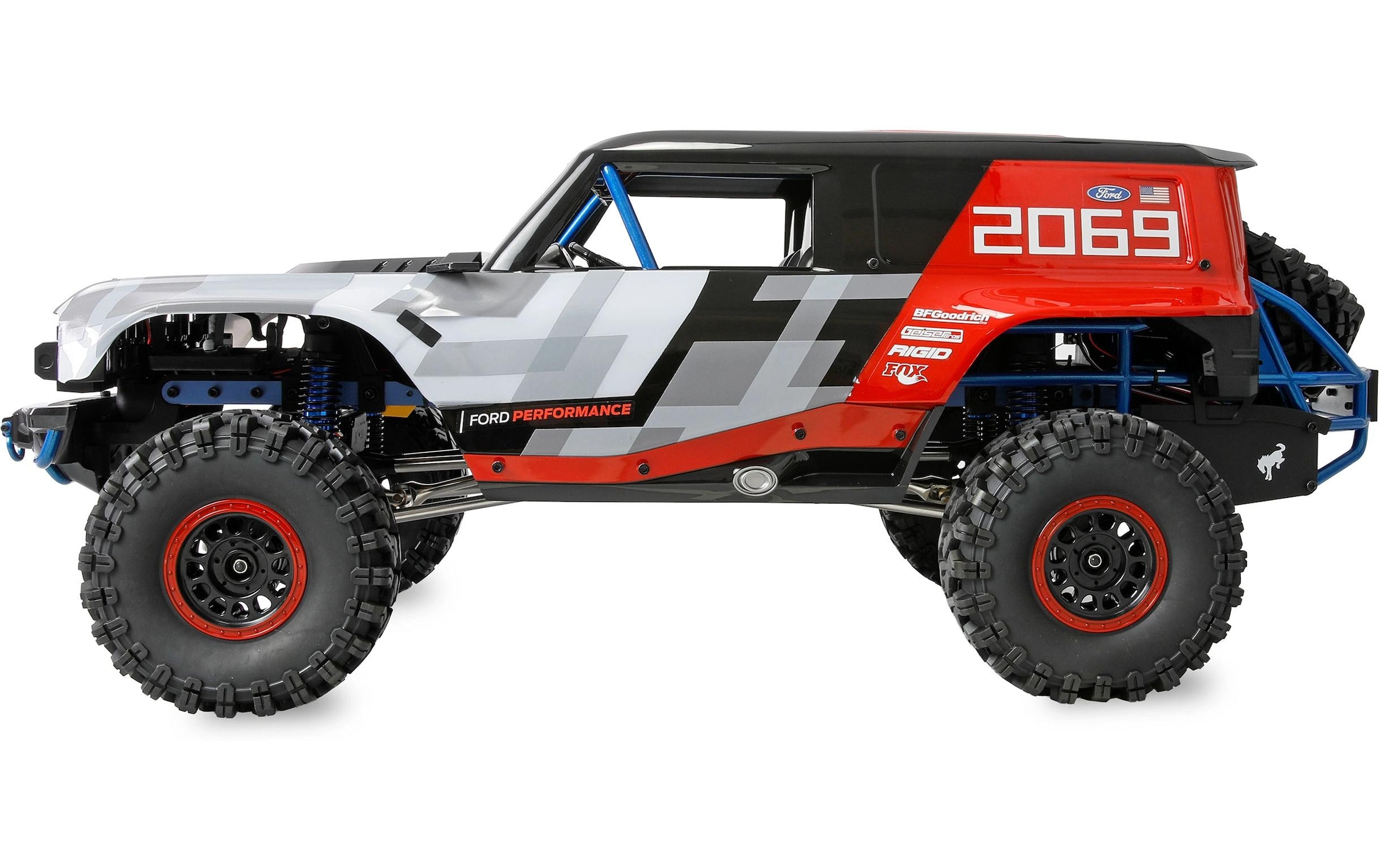 Amewi Voiture RC »Scale Crawler Hyper Go H8P Ford Bronco Baja 1000 1:08 RTR«