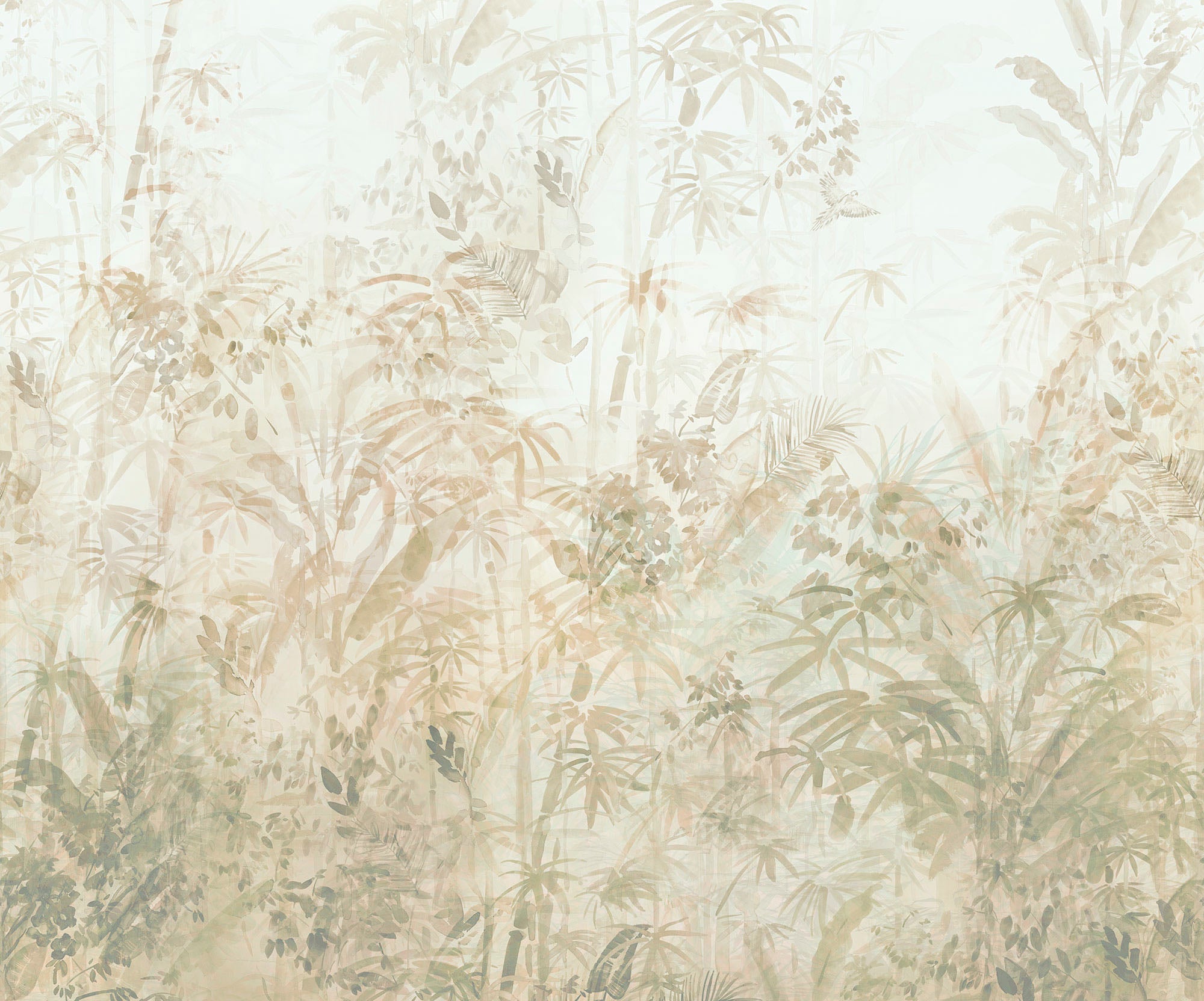Image of Komar Vliestapete "Digitaldruck Vlies - Zen Zone - Grösse 300 x 250 cm" bedruckt glatt Wohnzimmer, Schlafzimmer