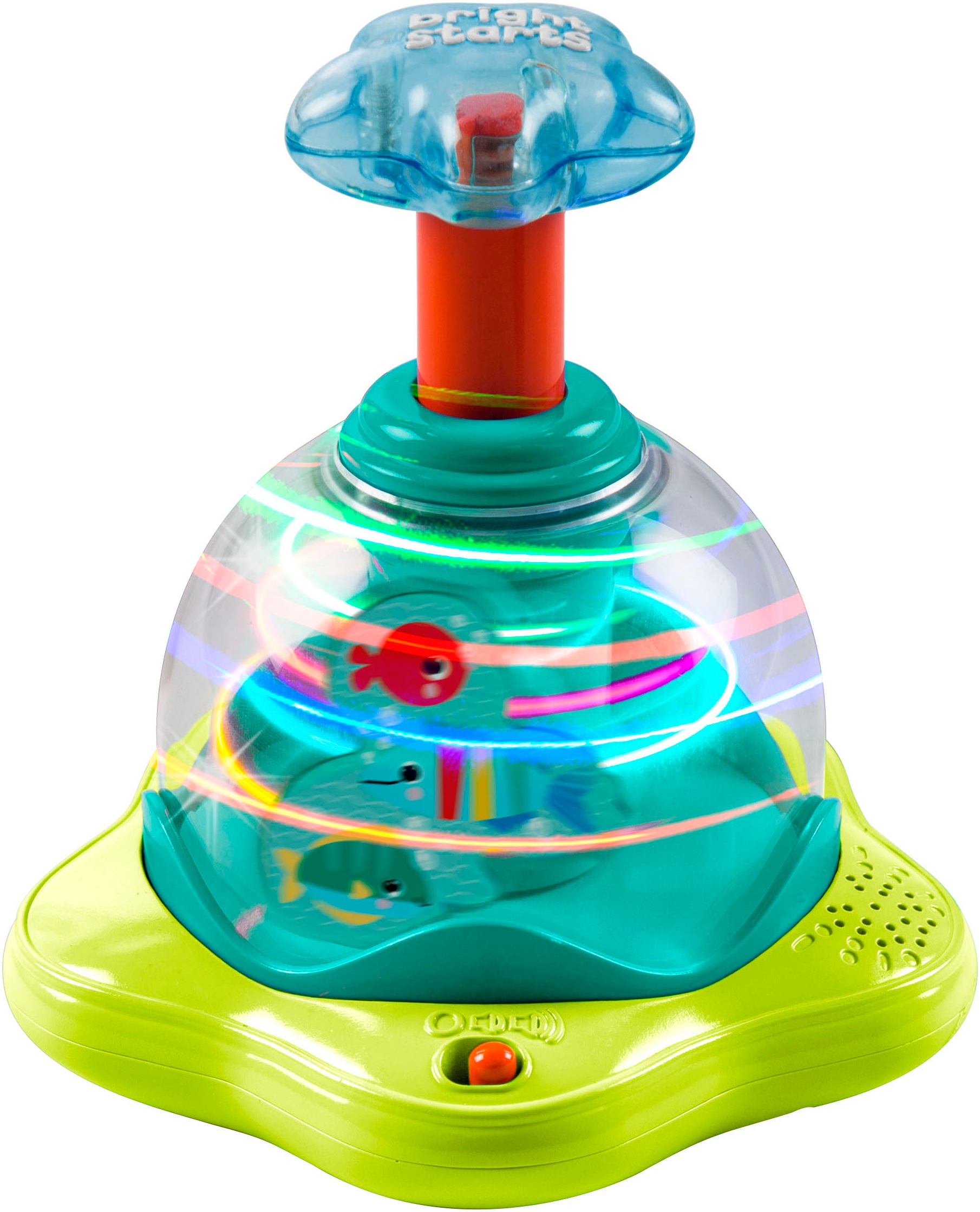 Bright Starts Kreisel "Press & Glow Spinner™" mit Licht und Sound