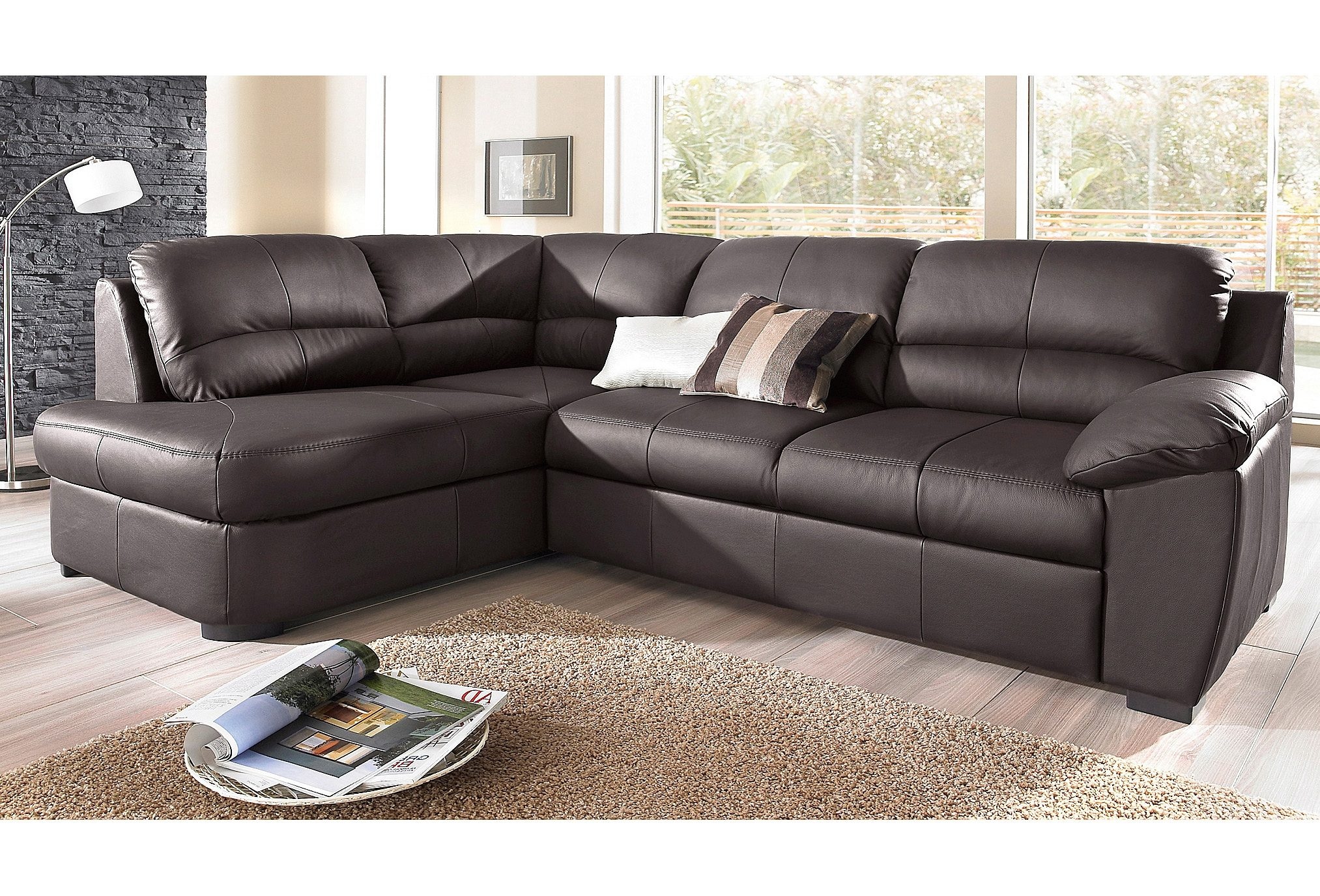 COTTA Ecksofa »Dani L-Form«, wahlweise mit Bettfunktion & Bettkasten