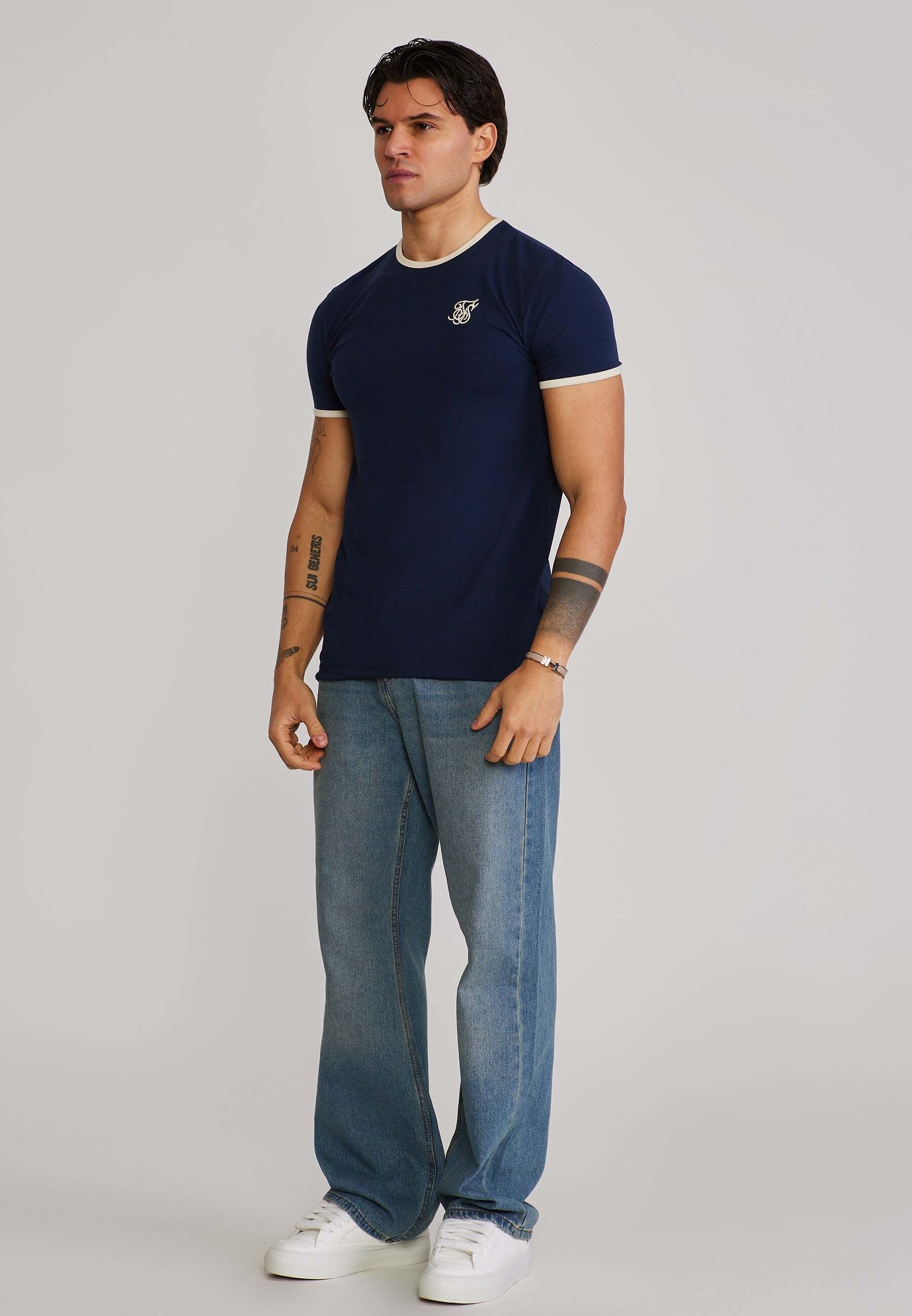 Siksilk T-Shirt »Siksilk T-Shirt Ringer«