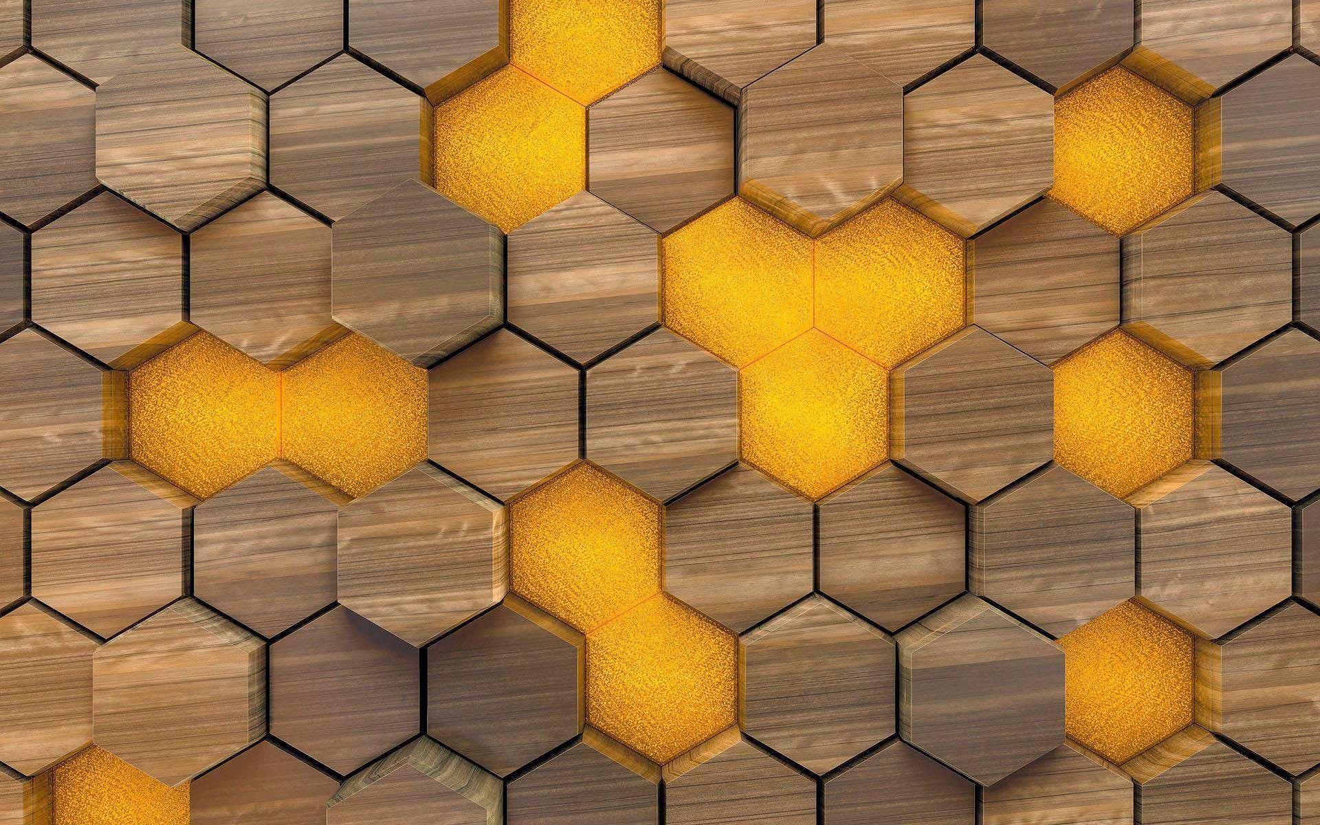 Image of Komar Vliestapete "Digitaldruck Vlies - Woodcomb Olive - Grösse 400 x 250 cm" bedruckt glatt Wohnzimmer, Schlafzimmer