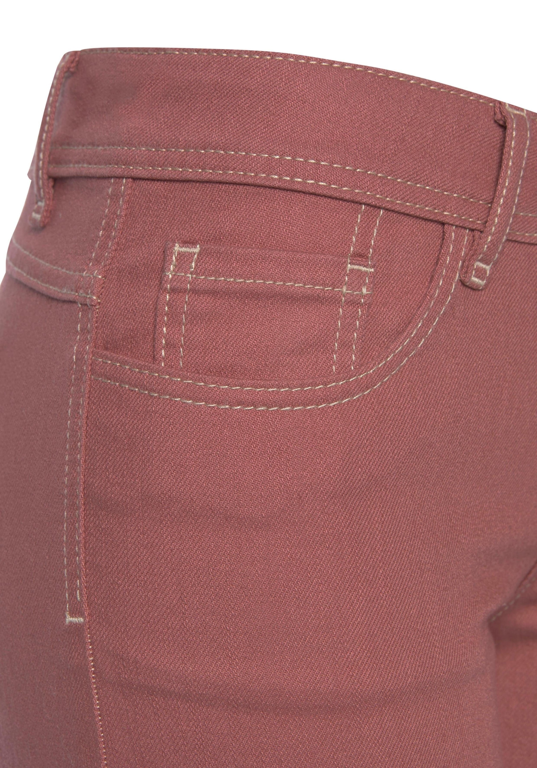 s.Oliver Shorts, mit Stretchanteil, Bermudas zum Krempeln, kurze Hose