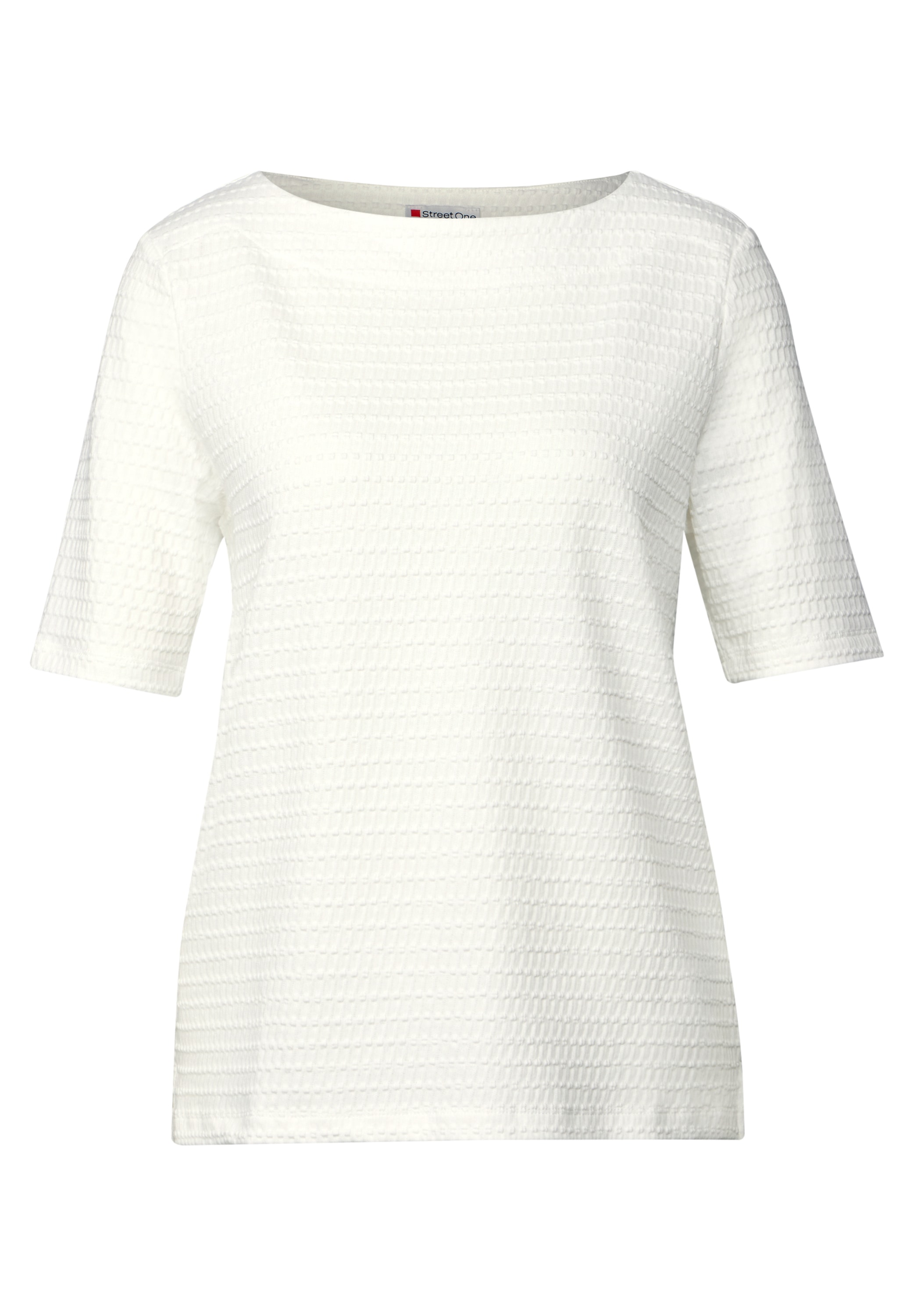 STREET ONE T-Shirt, mit feiner Struktur