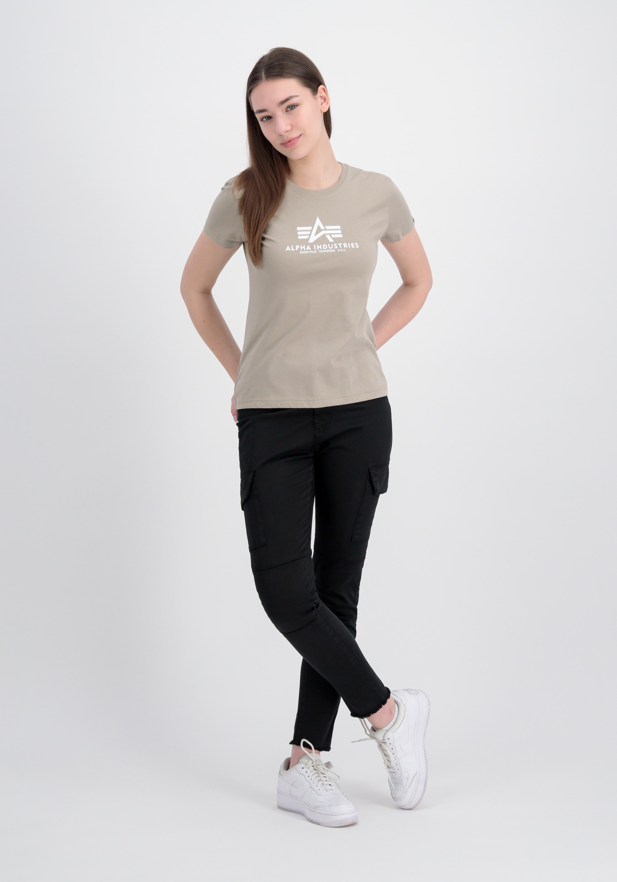 ♕ Alpha Industries T-Shirt - T Wmn« Women Industries kaufen New »Alpha T-Shirts versandkostenfrei Basic