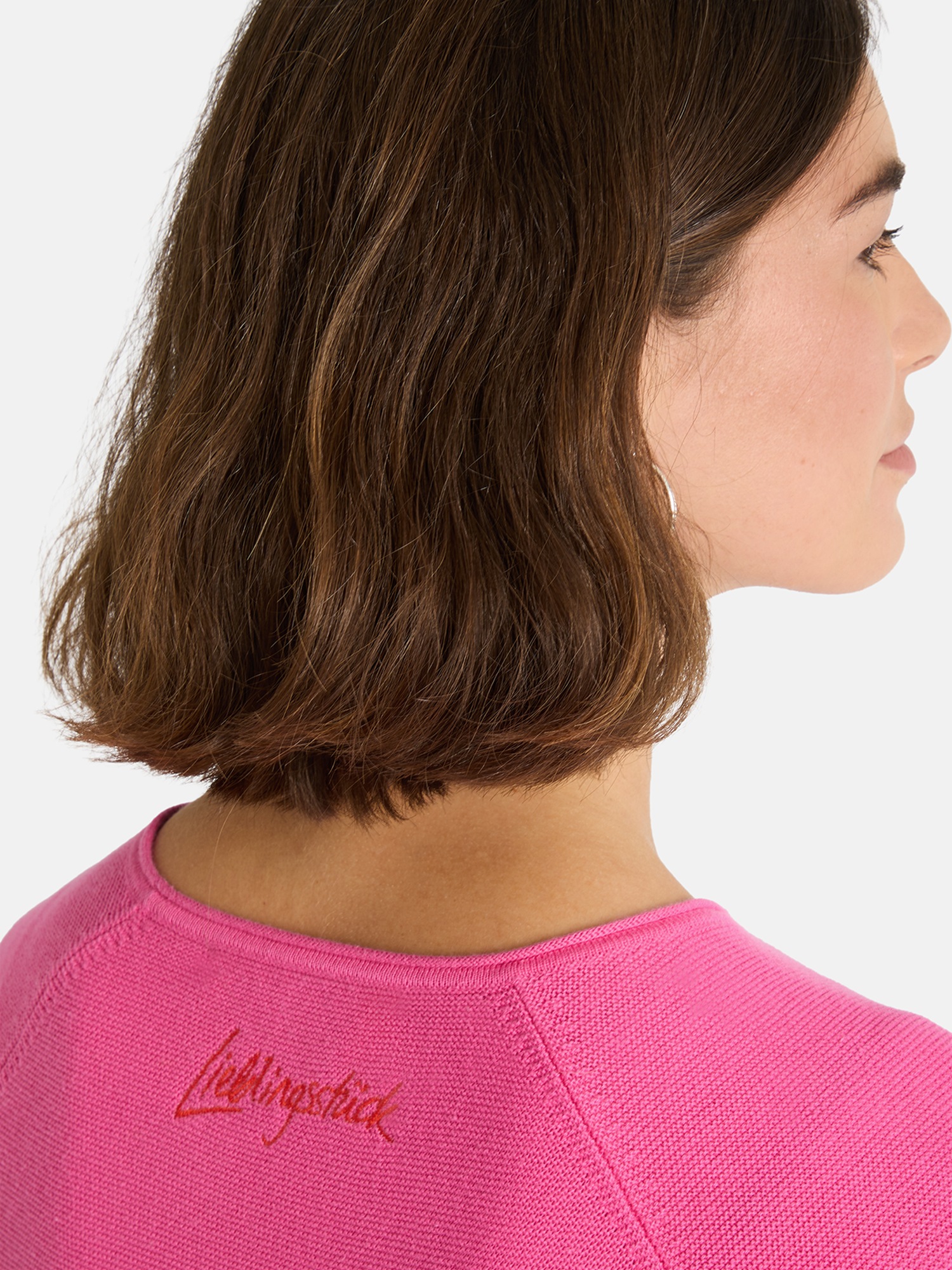 Lieblingsstück Kurzarmpullover »KlerariEP« Halbarm mit Rundhals, gestreift