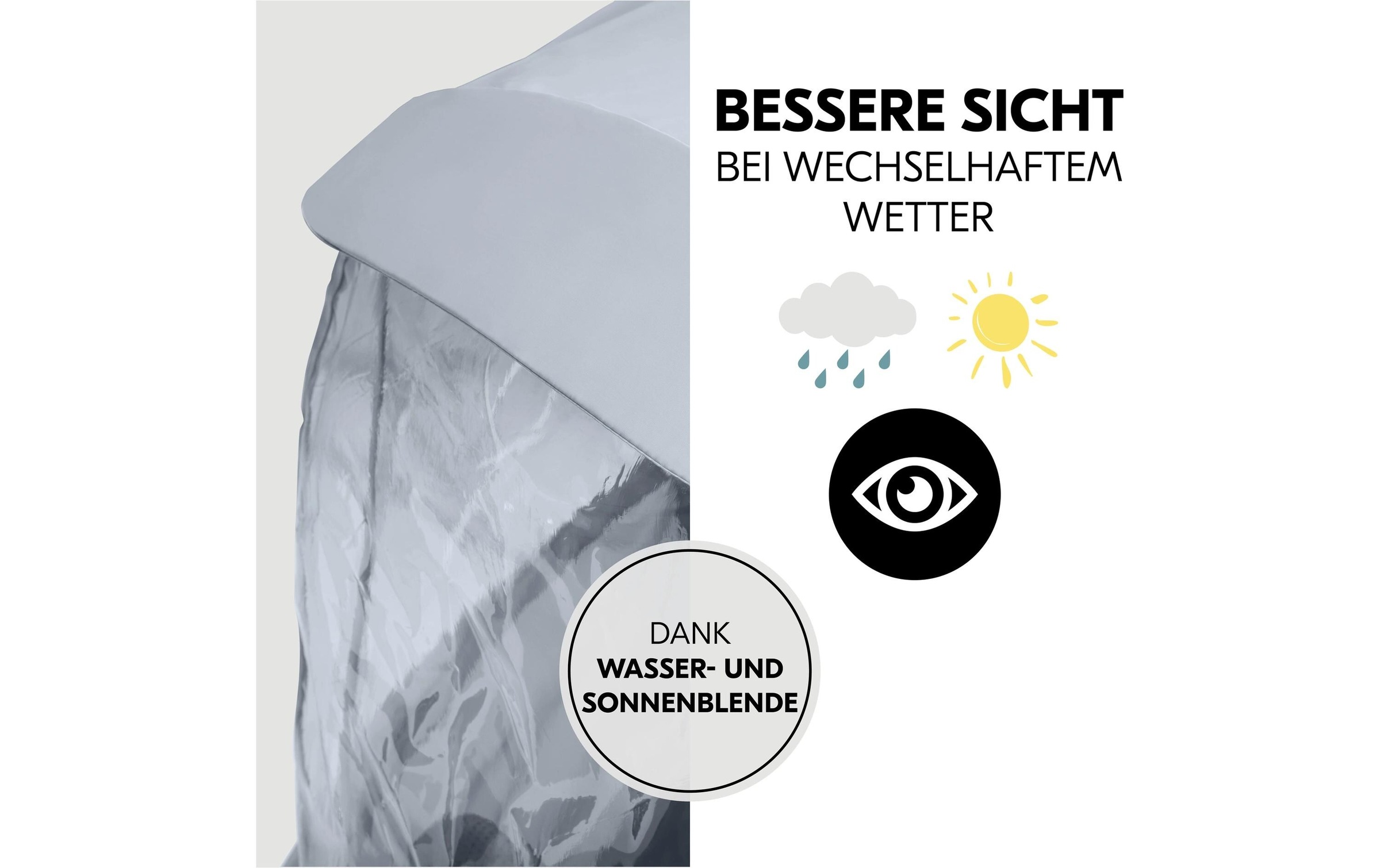 Hauck Kinderwagen-Regenschutzhülle »Walk N Care Raincover«