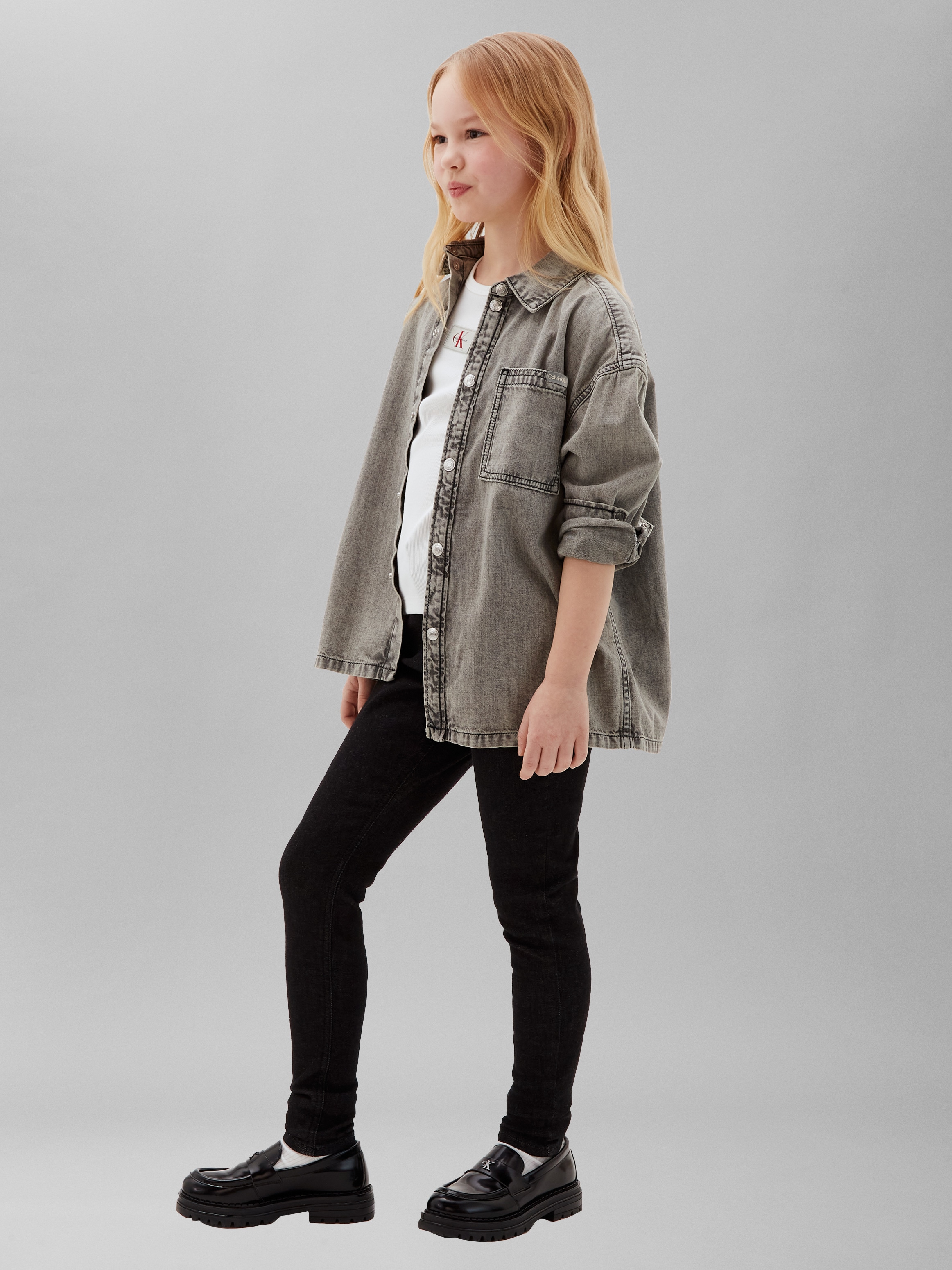 Calvin Klein Jeans Jeans skinny »MR SKINNY WASHED BLACK« Slim fit mit Taschen