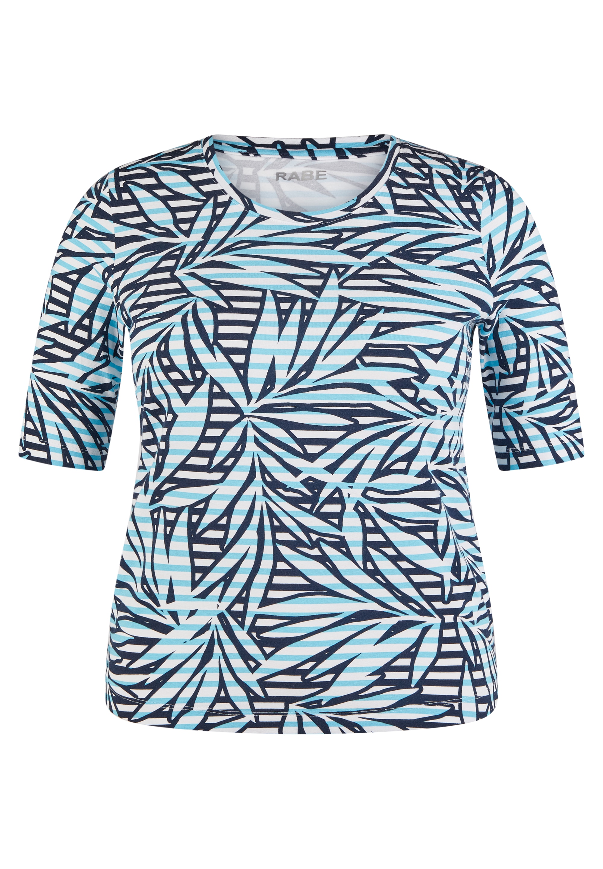 Rabe T-Shirt, mit lebhaftem Blumen-Muster