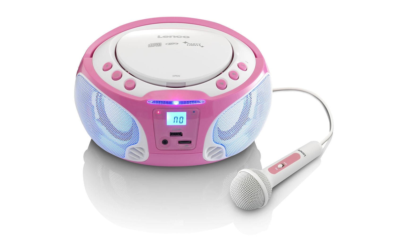 Radio »Portable Radio/CD-Player SCD-650 Pink«, (CD FM-Tuner)