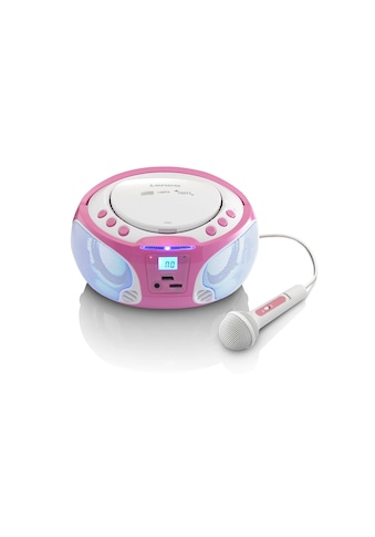Radio »Portable Radio/CD-Player SCD-650 Pink«, (CD FM-Tuner)