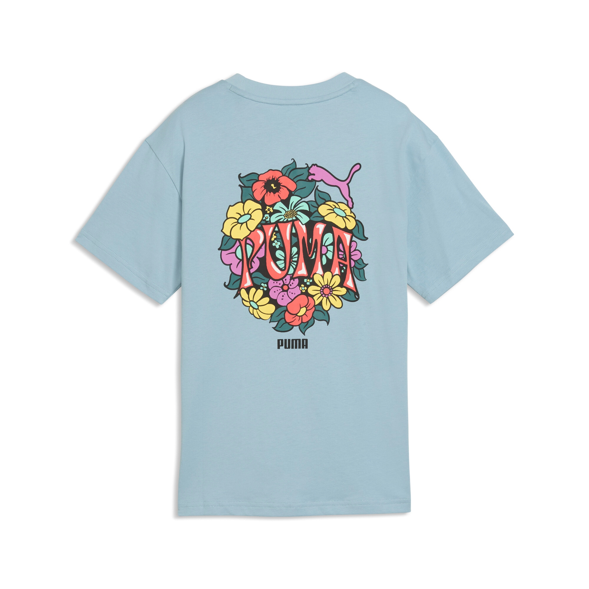 PUMA T-shirt »MID90S RELAXED GRAPHIC TEE G« pour adolescents, manches courtes, style sportif, en coton