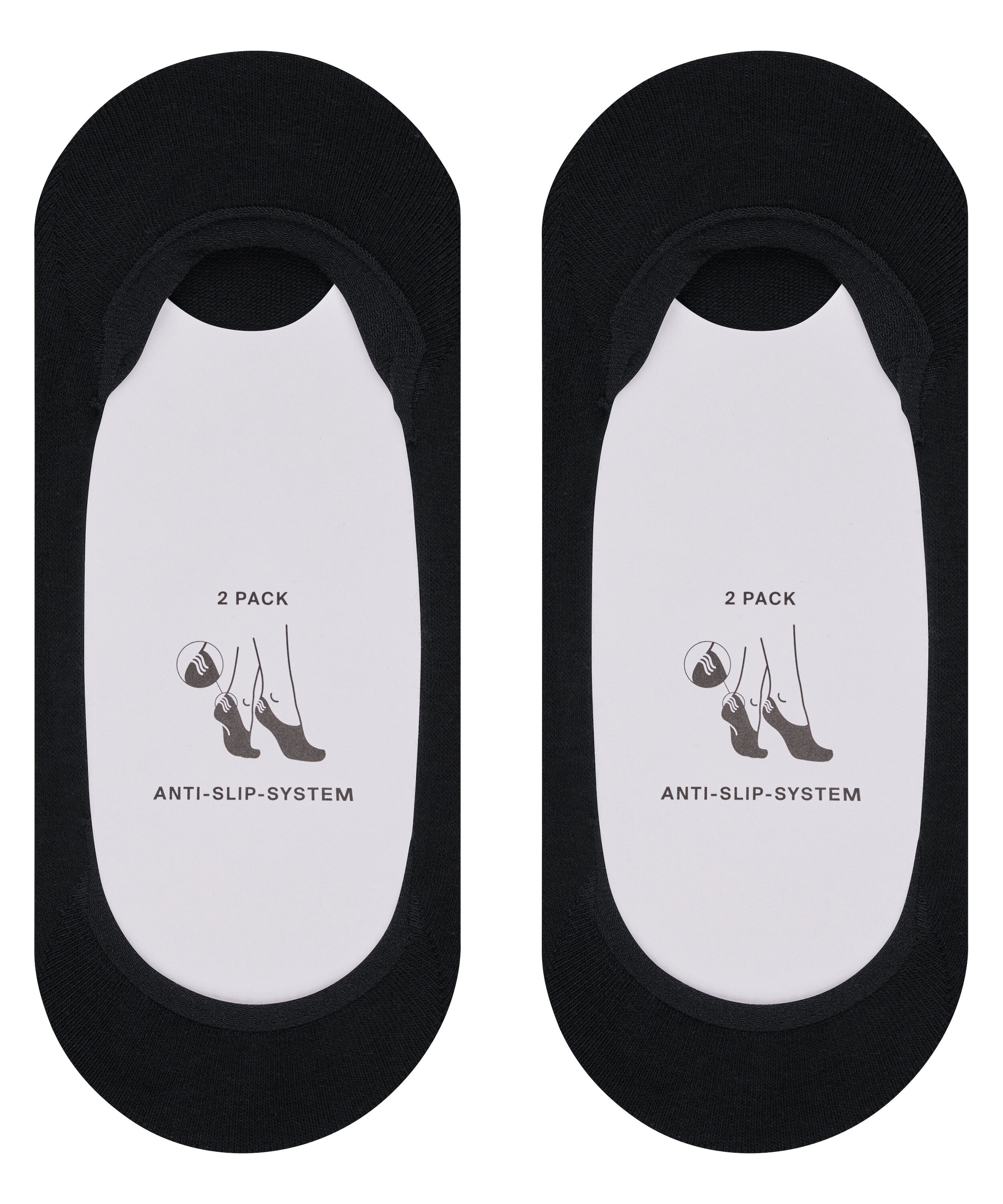 Esprit Füsslinge »Solid Low« 2 Paar,  elegant, verstärkt und aus weicher Baumwolle, dünn, Anti-Slip