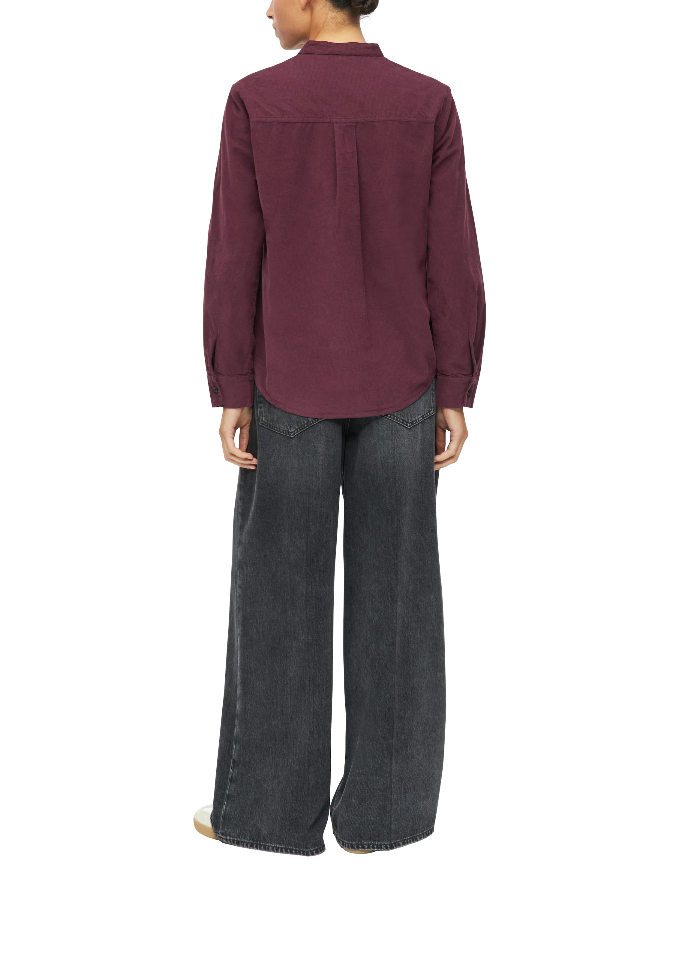 s.Oliver Blouse à manches longues Tunique avec encolure fendue