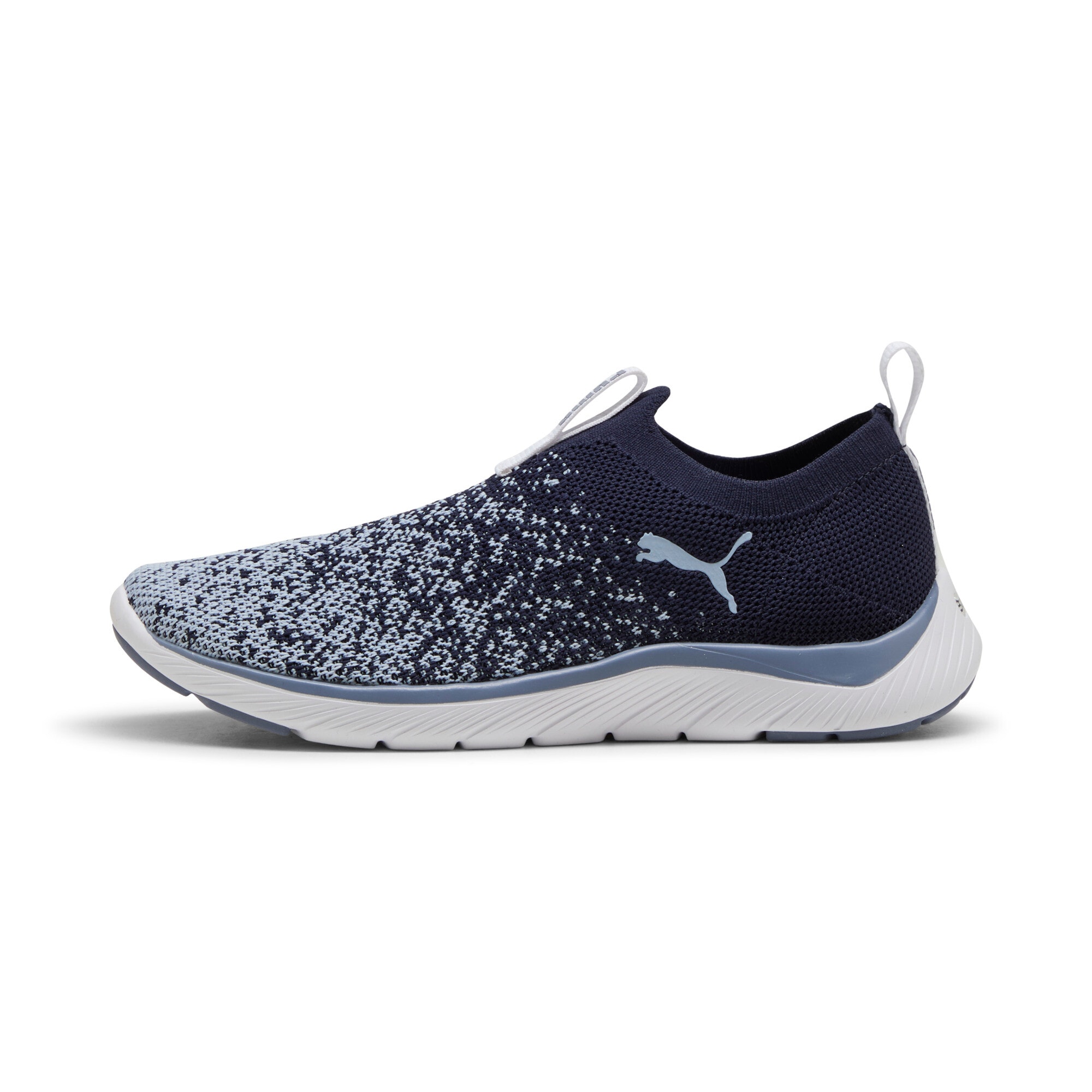 PUMA Slip-On Sneaker »SOFTRIDE REMI SLIP-ON KNIT WN'S«  für Sport, mit SOFTFOAM+ Dämpfung, aus gestricktem Textil