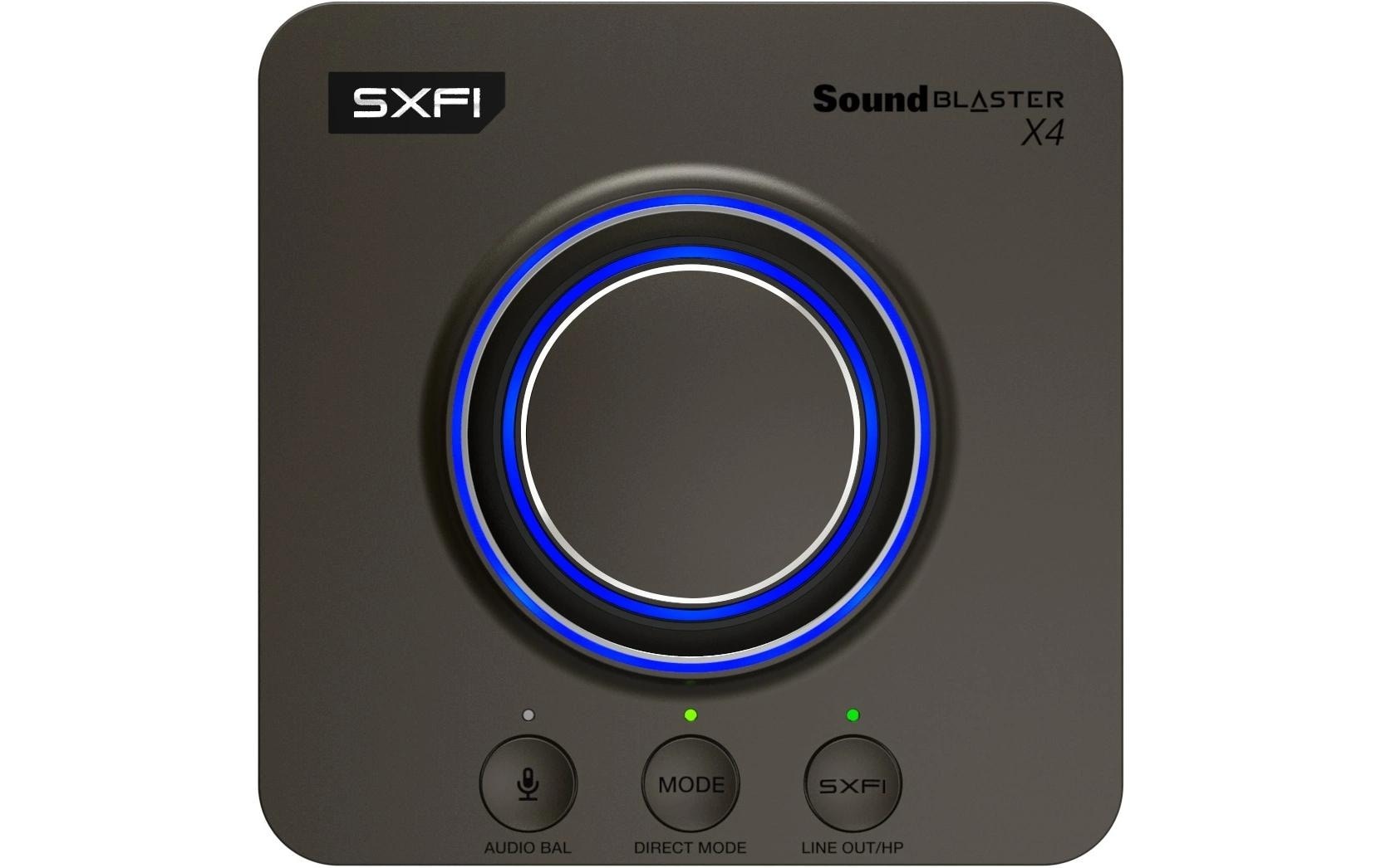 Creative Carte son USB »SoundBlaster X4« PC-Mac