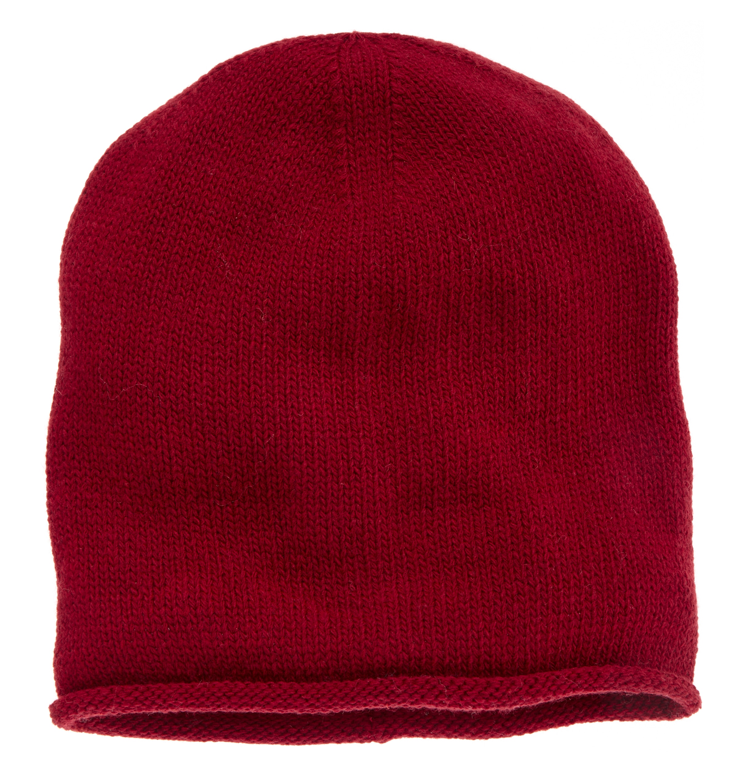 LASCANA Beanie, Strickmütze, Feinstrick mit Rollrand, Wintermütze, Herbstmütze, Mütze