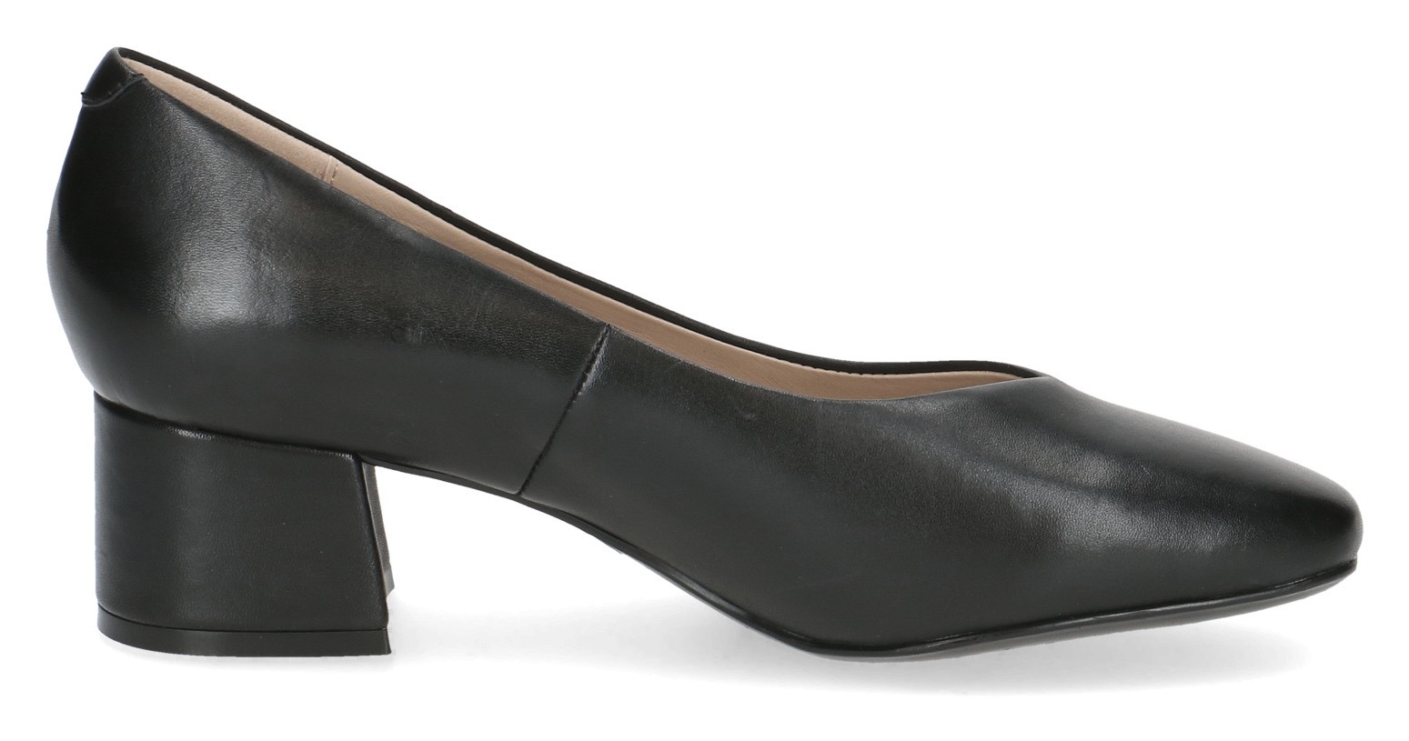 Caprice Pumps, Abendschuh, Festtagsschuh, Blockabsatz, in modischer Karreeform