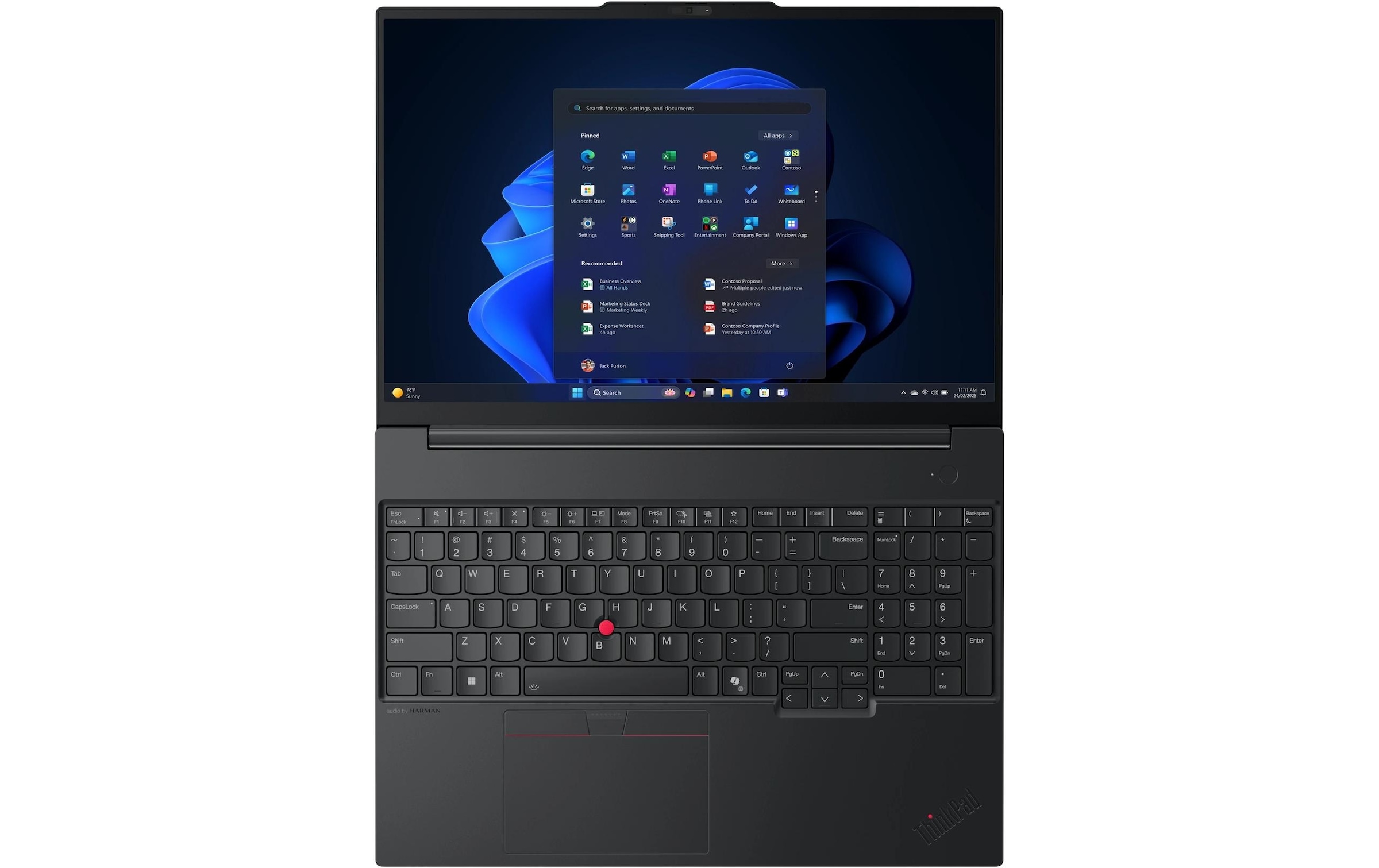 Lenovo Notebook »ThinkPad E16 Gen 3 (AMD)« / 16 ″ AMD Ryzen 7 Radeon 780M
