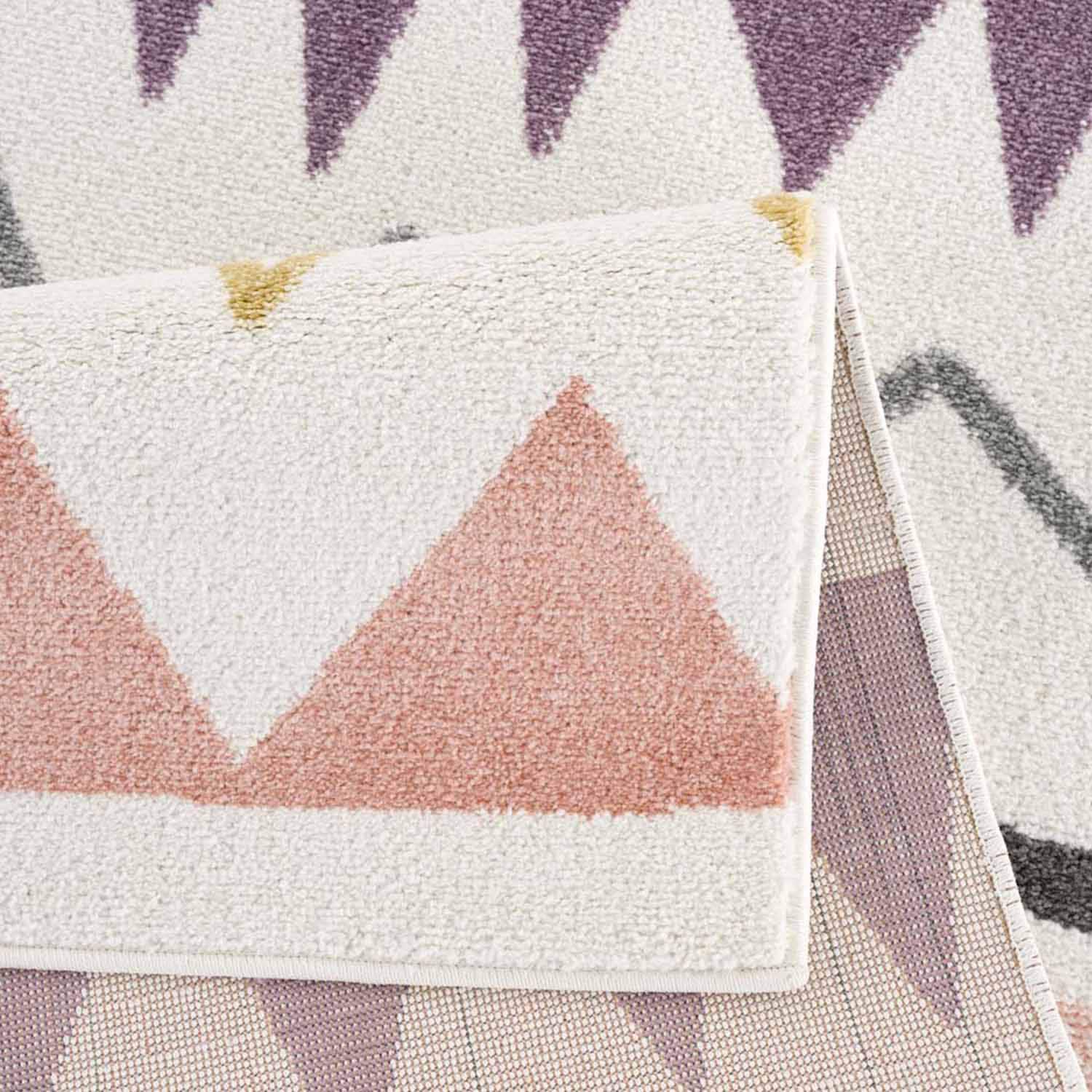 Carpet City Kinderteppich »Anime9382«, rechteckig, 11 mm Höhe, Spielteppich, Zickzack, Weicher Flor, Pflegeleicht, Kinderzimmer