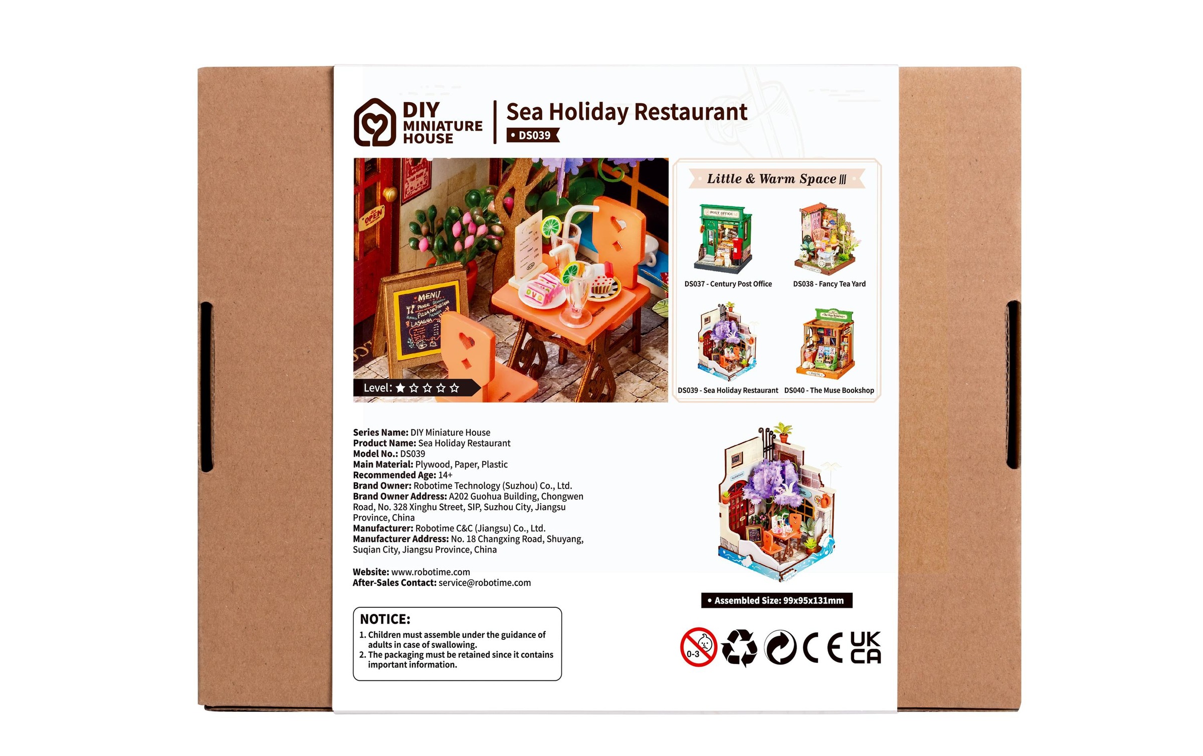   Modellbausatz »RoboTime Meer Restaurant Ferien«