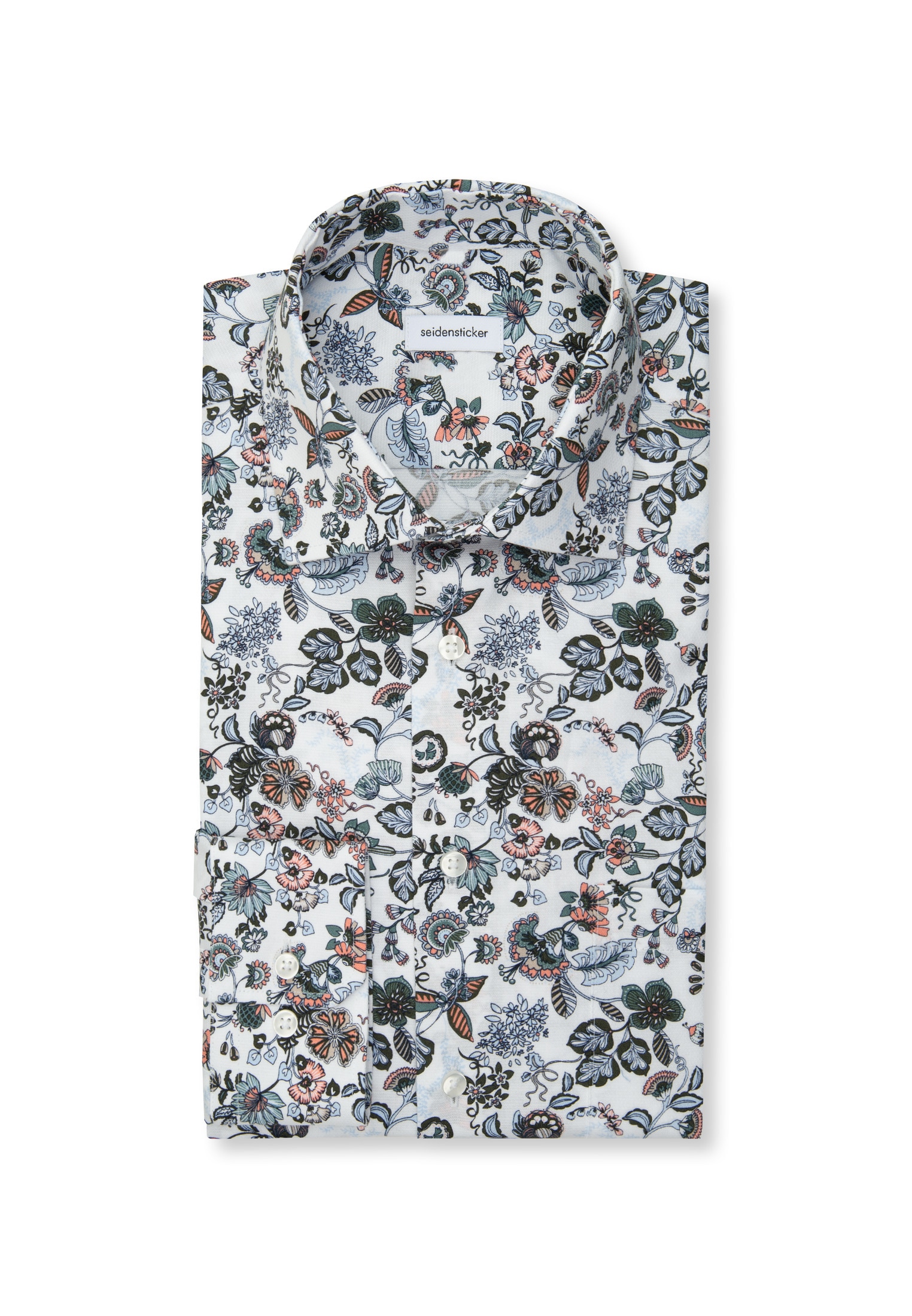 seidensticker Chemise d'affaires »Regular« Regular 1/1 Kentkragen Druck