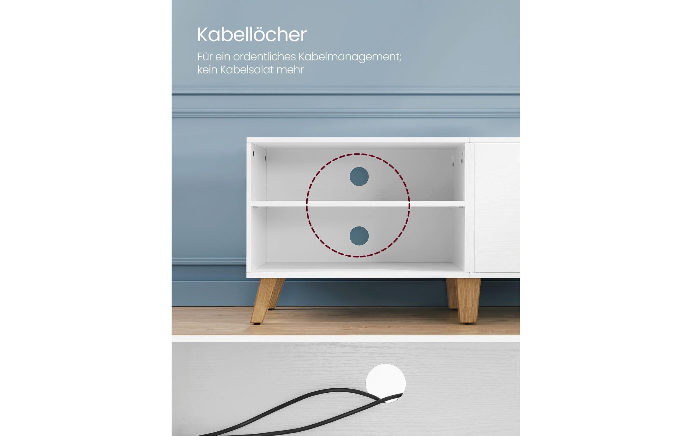 VASAGLE TV-Schrank »140 x 40 x 45 cm«