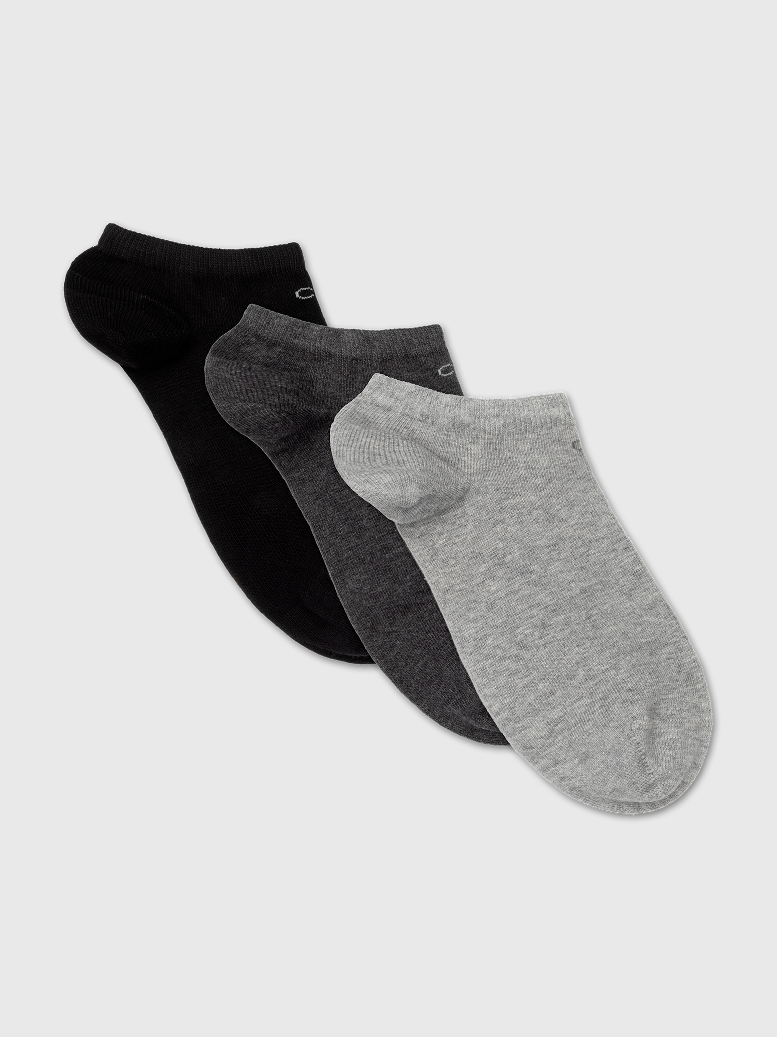 Calvin Klein Jeans Sneakersocken »CK WOMEN SNEAKER 3P«, (3 Paar), Einheitsgrösse passend von Gr. 37-41, CK-Logodetail