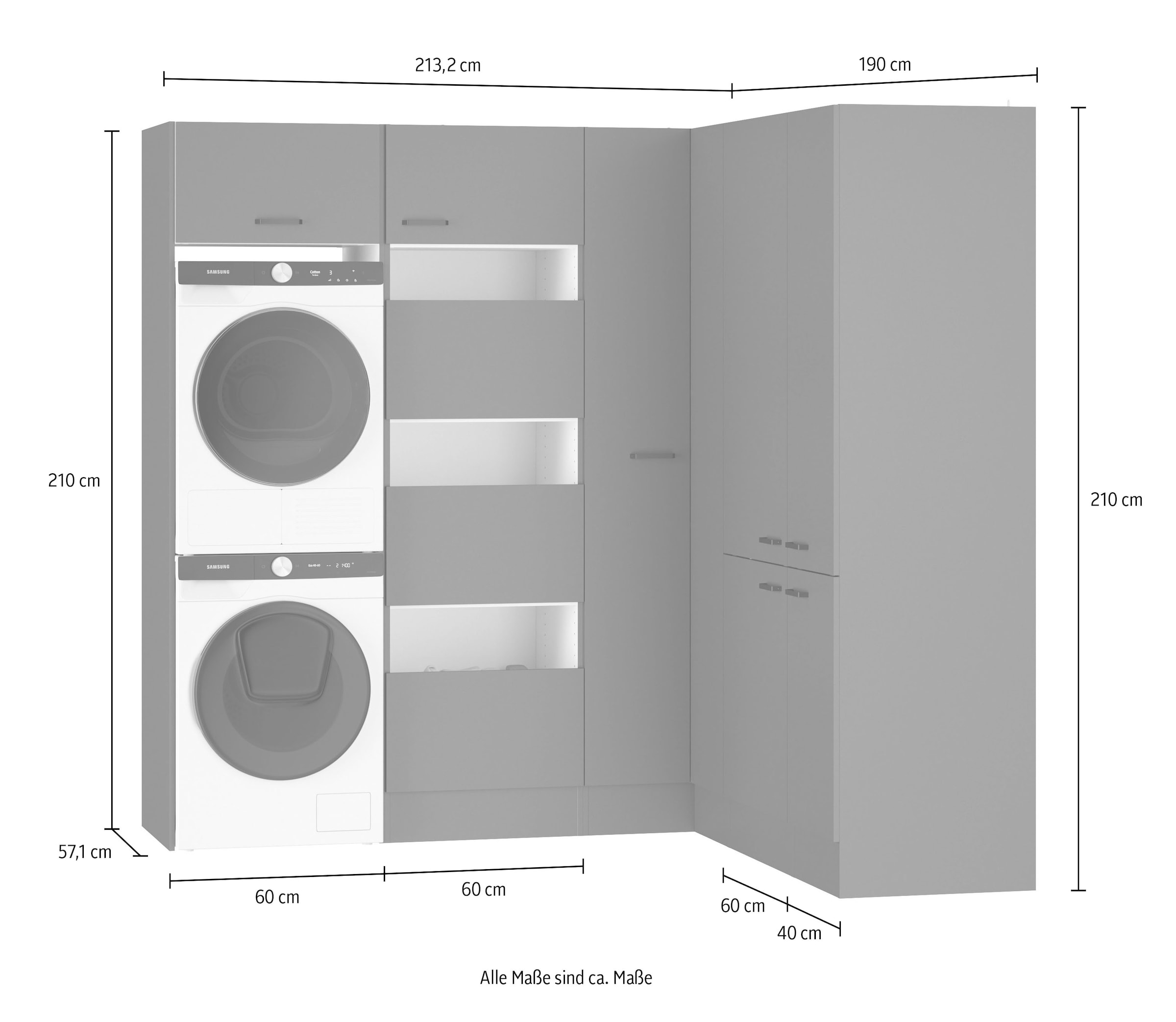 OPTIFIT Mehrzweckschrank-Set »OPTImulti«