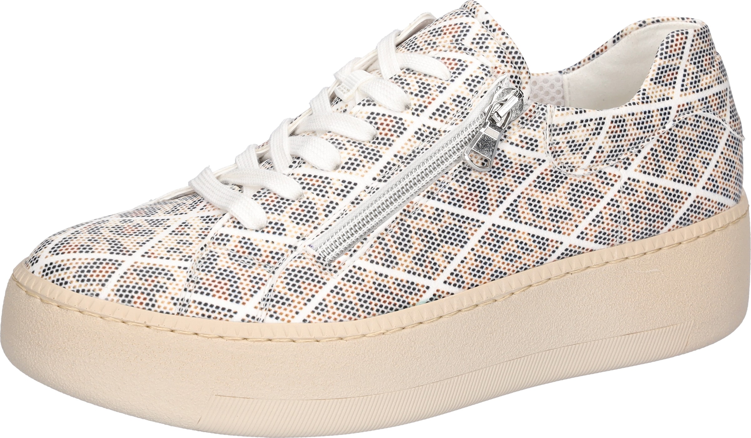 Waldläufer Plateausneaker  Schnürschuh, Halbschuh, Freizeitsneaker in trendiger Optik