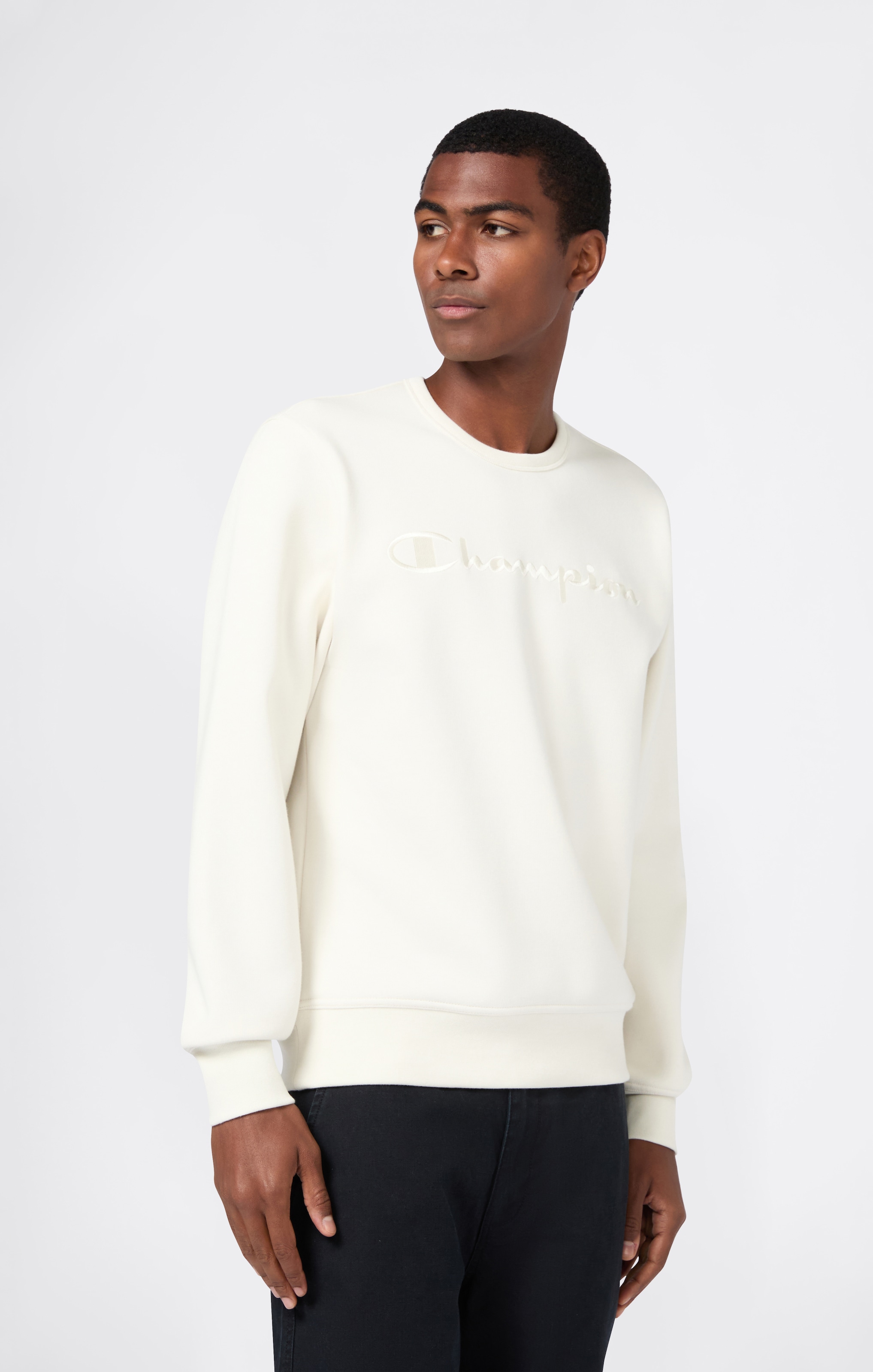 Image of Champion Sweatshirt, mit Rundhalsausschnitt, aus Baumwolle und Polyester