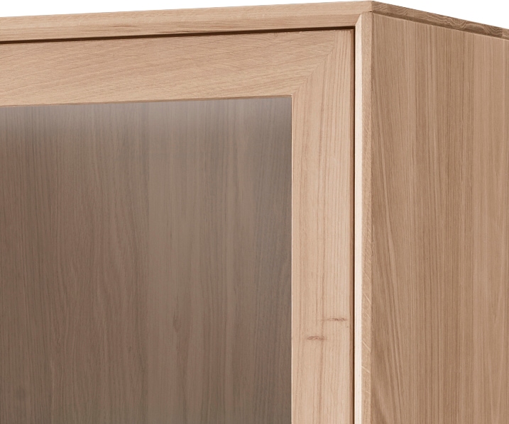 Home affaire Vitrine »Koda« inklusive Beleuchtung, verstellbare Glasböden