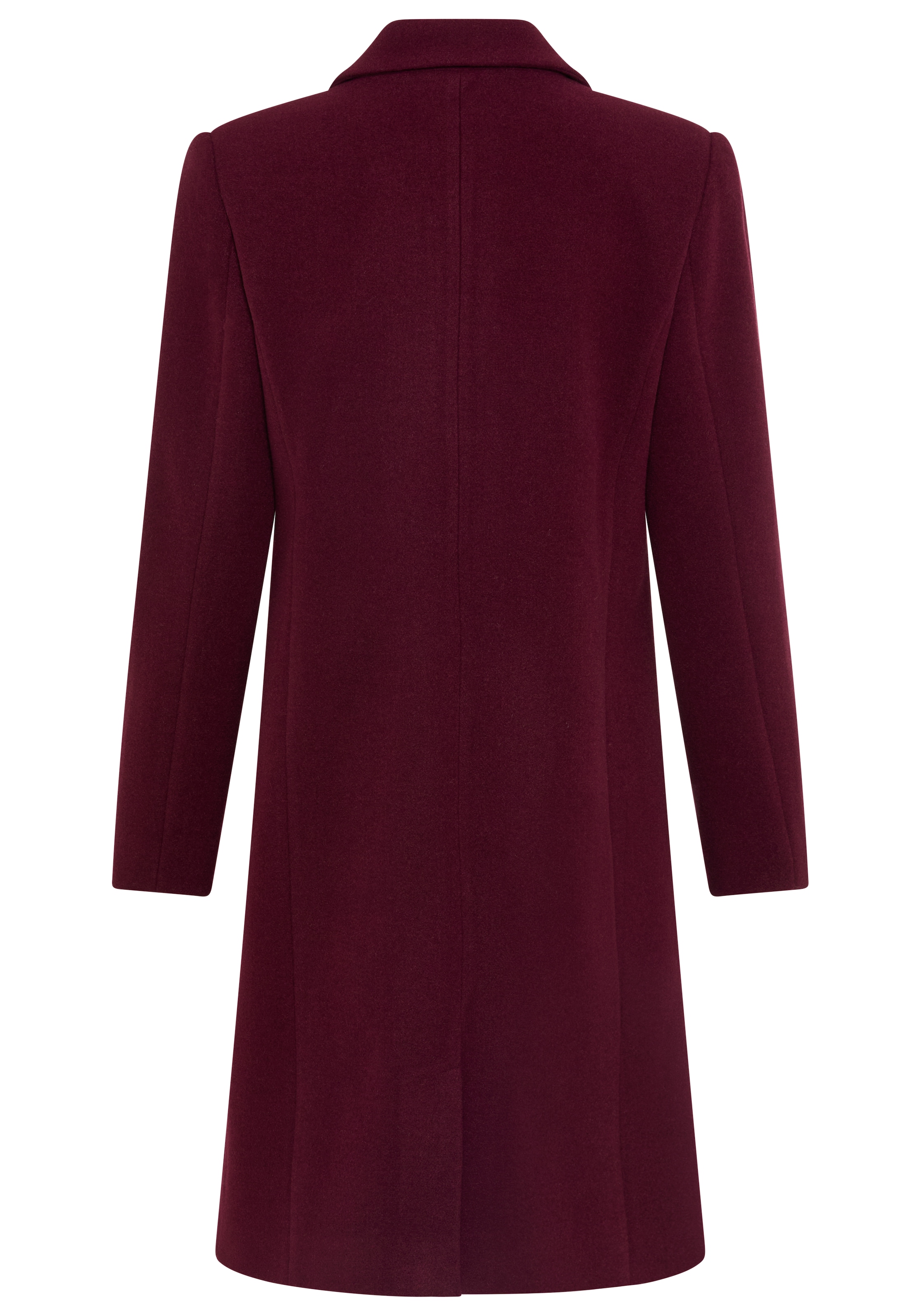 Tamaris Manteau long coupe ajustée, col à revers et boutons, idéal pour la mi-saison