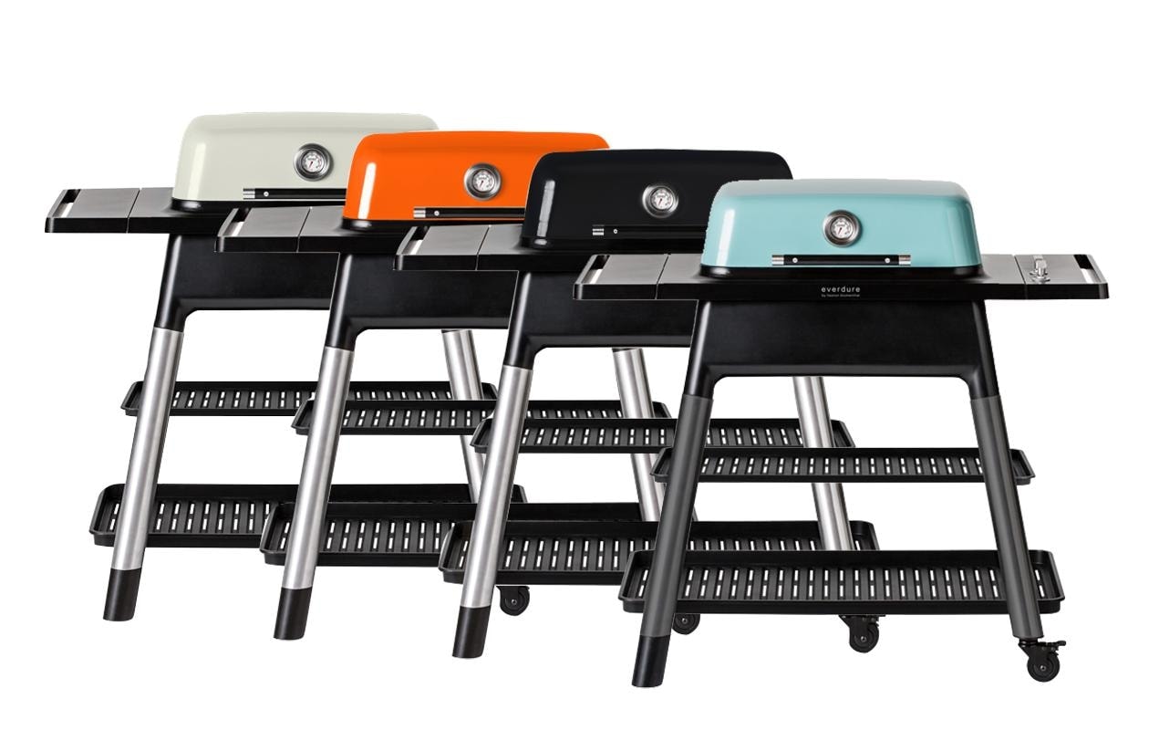 Gasgrill »Everdure FORCE orange mit Doppelboden«